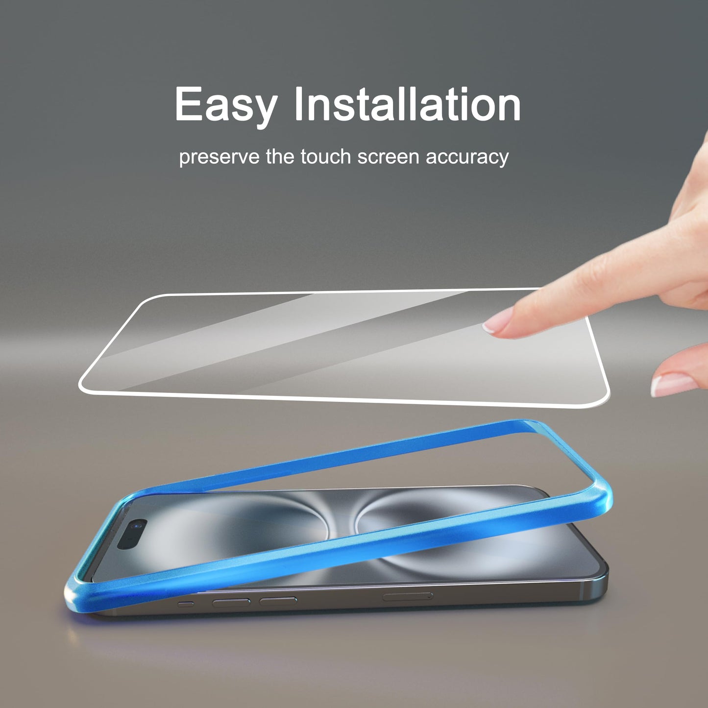 Ailun 3 Pack Screen Protector for iPhone 17 Pro Max [6.9 inch] + 3 Pack Camera Lens Protector with Installation Frame,Dynamic Island Compatible,Case Friendly[Not for iPhone 17/17 Pro/iPhone Air]