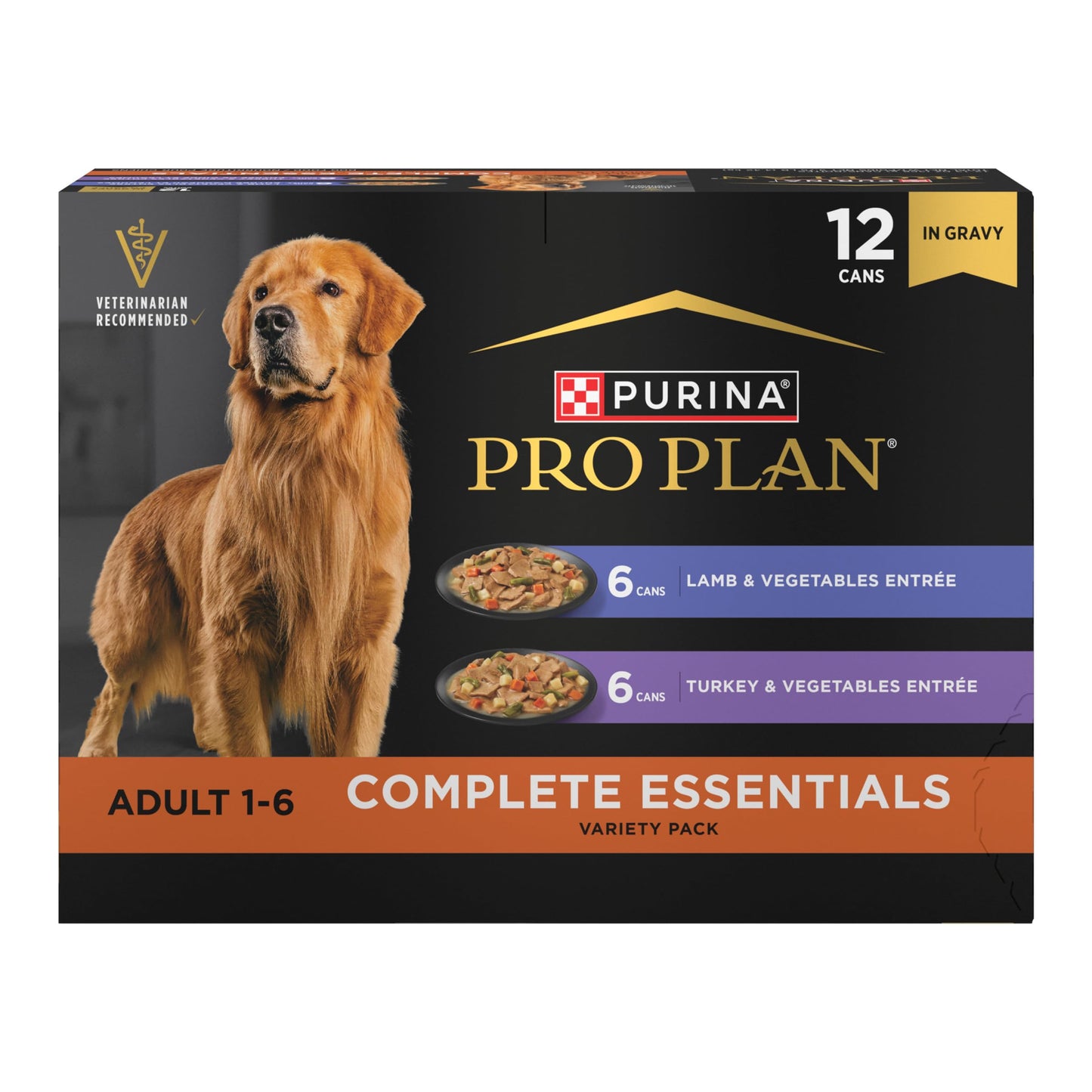 Purina Pro Plan Complete Essentials Shredded Blend Chicken and Rice Dog Food Dry Formula with Probiotics for Dogs - 35 lb. Bag