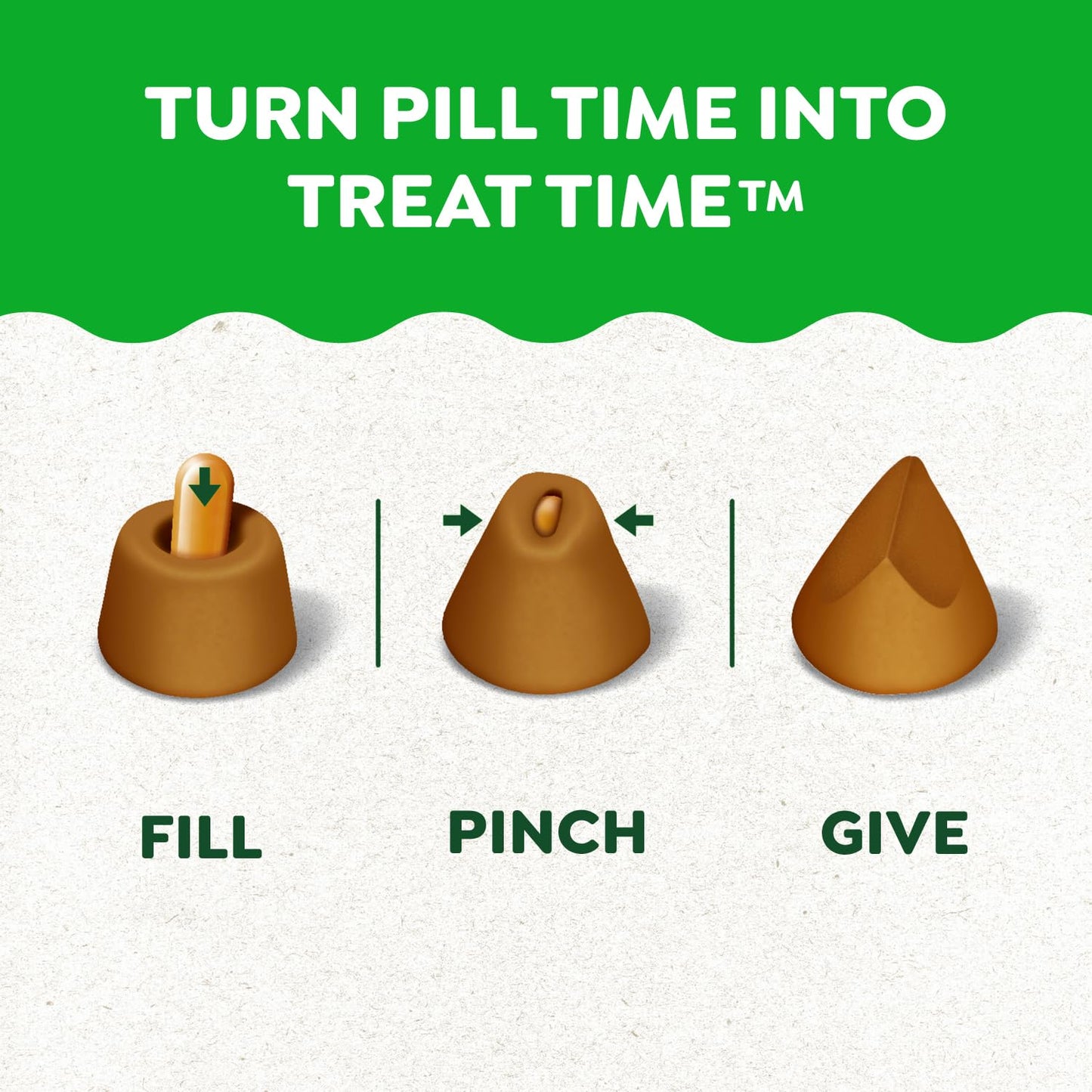 Greenies Pill Pockets for Dogs Large Size, Soft Dog Treats, with Real Peanut Butter, 15.8 oz. Pouch (60 Treats)