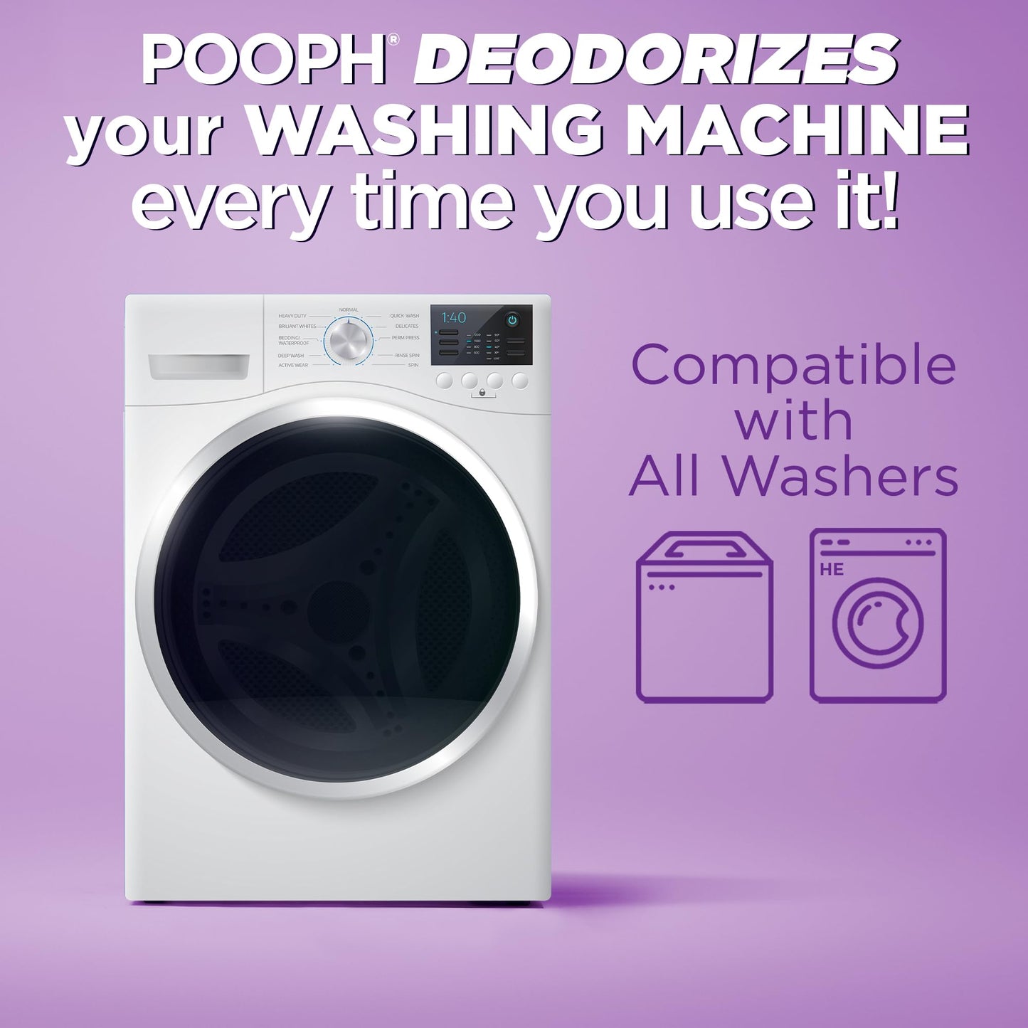 POOPH® Pet Odor Eliminator – 32 fl oz Bottle – Organic, NO Fragrances, NO Harsh Chemicals – Fast, Safe and Effective, Works On-Contact! For Home, Auto, Upholstery, Furniture – Safe for Pets & People