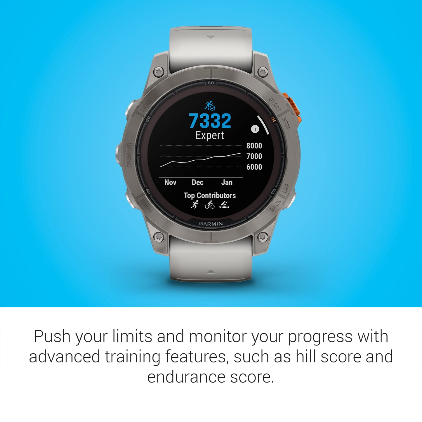 Garmin fēnix 7 Pro Sapphire Solar, Multisport GPS Smartwatch, Built-in Flashlight, Solar Charging Capability, Black