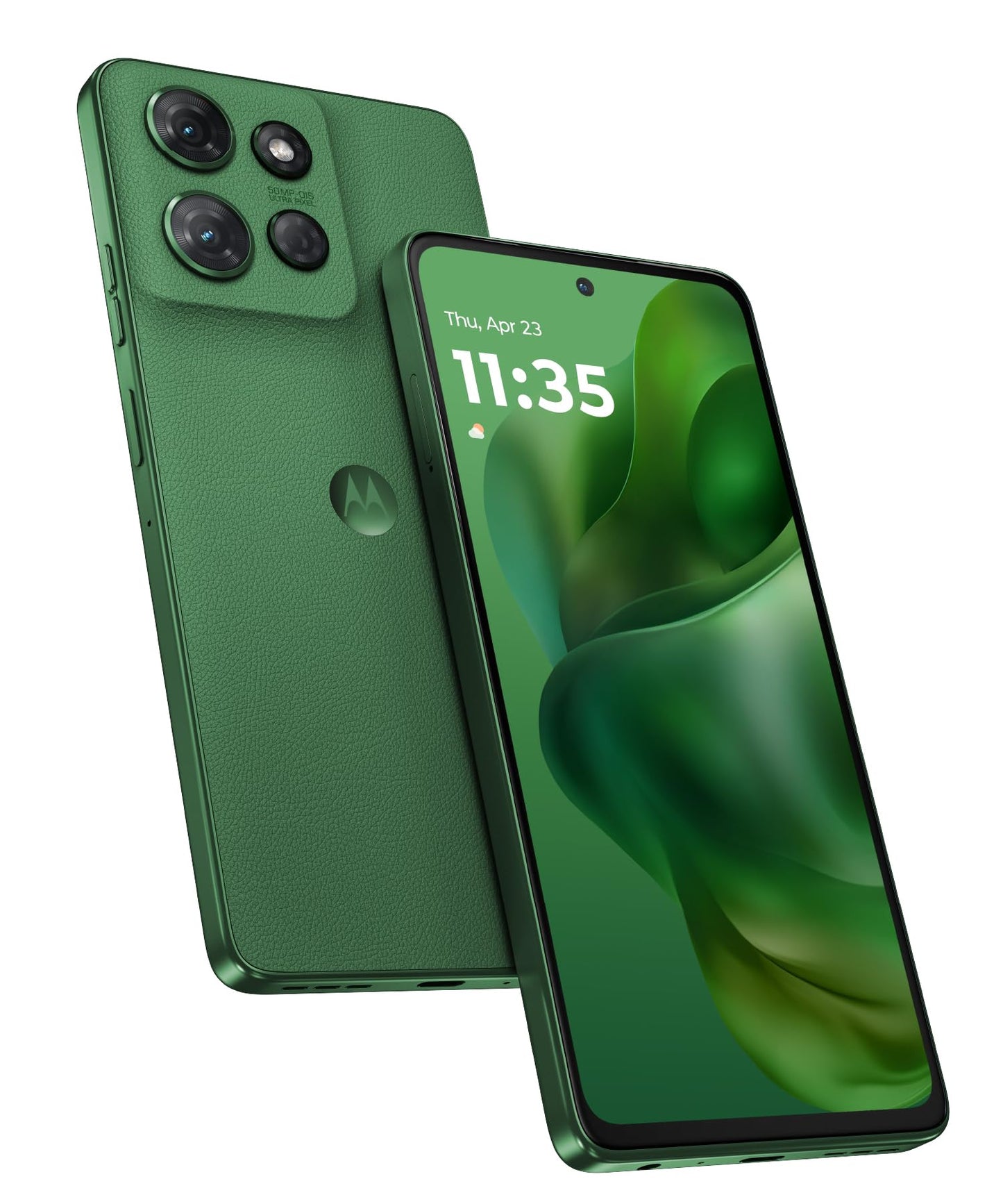 Motorola Moto G - 2025 | Unlocked | Made for US 4/128GB | 50MP Camera | Forest Gray