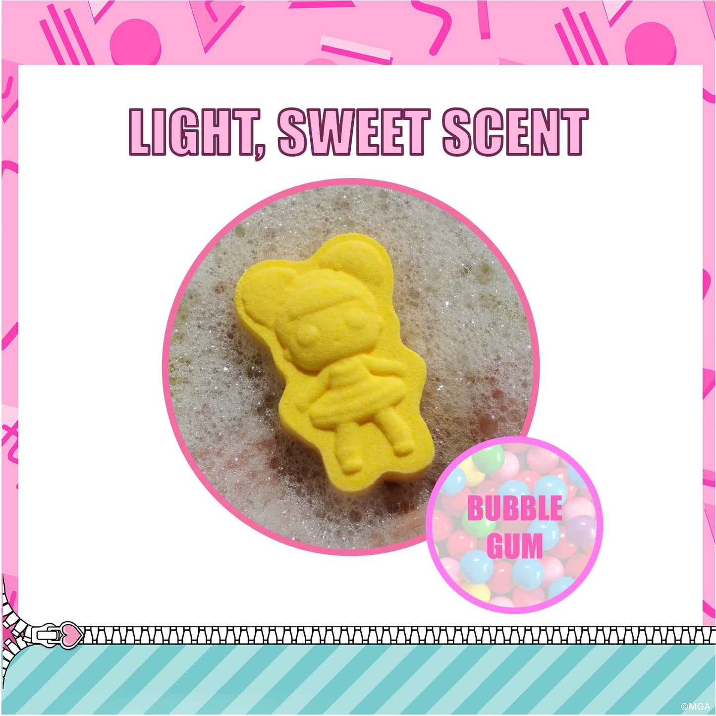 Hot Wheels 6 Piece Bath Bombs for Kids, Bubble Gum Scented, Bath Toys for Kids, Ages 3+, by Townley Girl