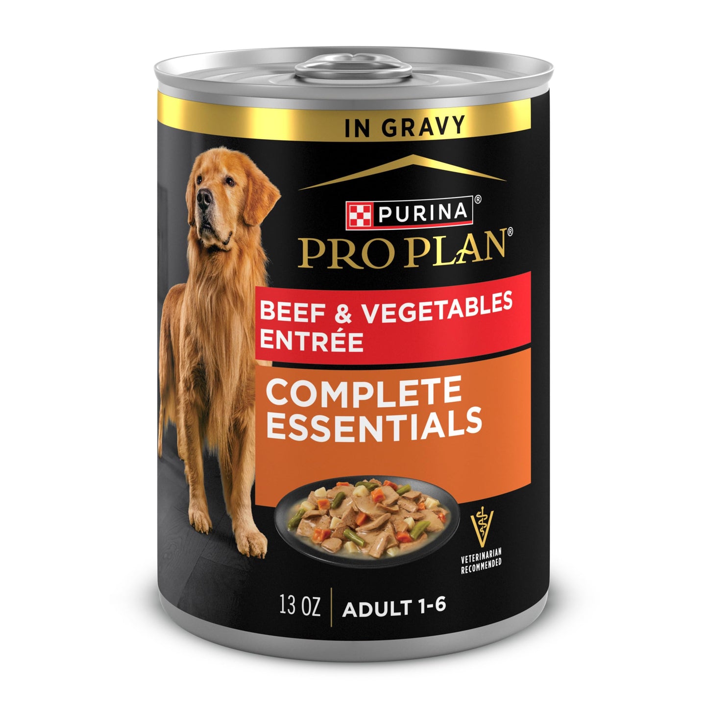 Purina Pro Plan Complete Essentials Shredded Blend Chicken and Rice Dog Food Dry Formula with Probiotics for Dogs - 35 lb. Bag