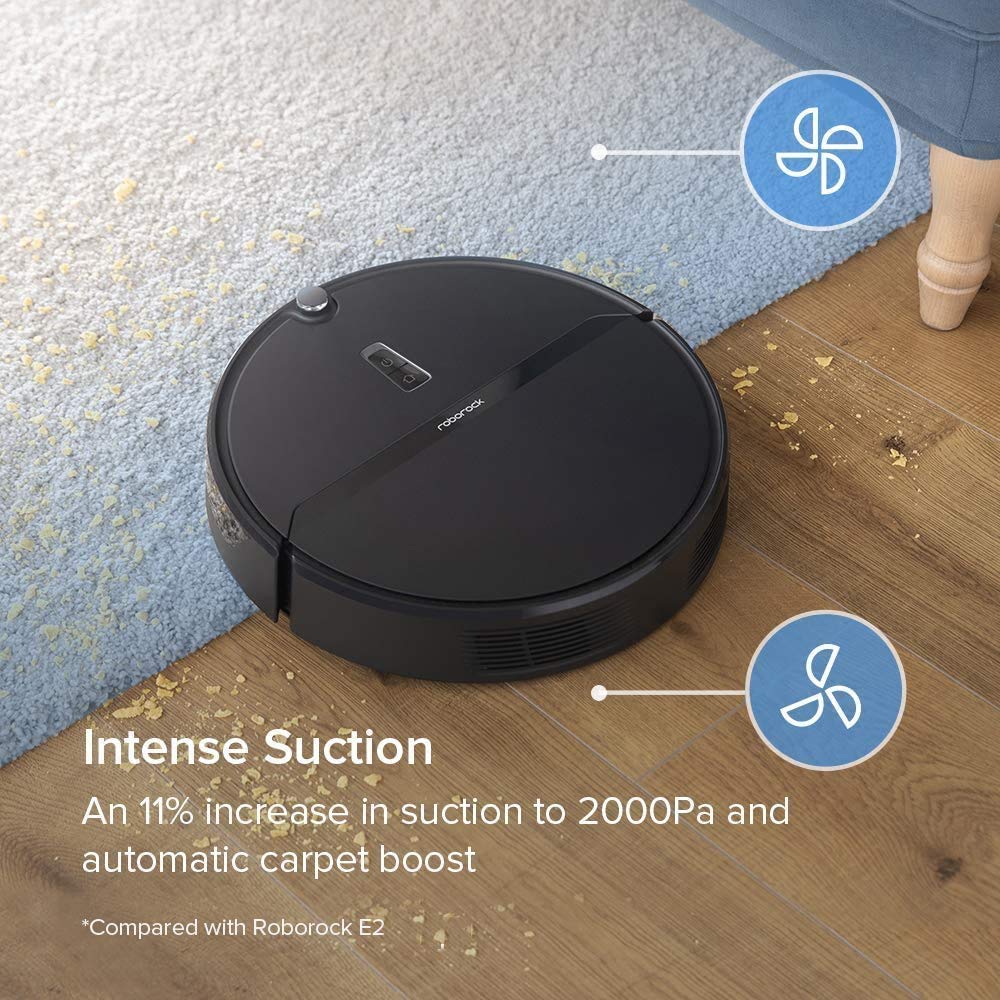 roborock Q10 S5+ Robot Vacuum and Mop, 10,000Pa Suction, Upgraded from Q8 max+, 70 Days Self-Emptying, Obstacle Avoidance, Sonic Mopping, Dual Anti-Tangle Design, Auto Mop Lifting, Ideal for Pet Hair