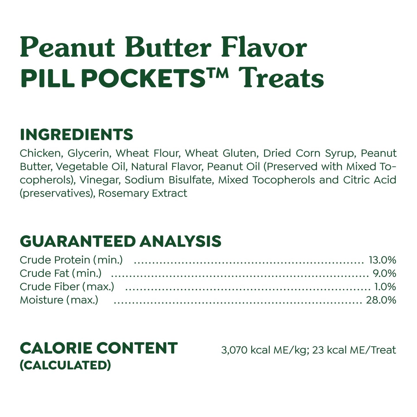 Greenies Pill Pockets for Dogs Large Size, Soft Dog Treats, with Real Peanut Butter, 15.8 oz. Pouch (60 Treats)