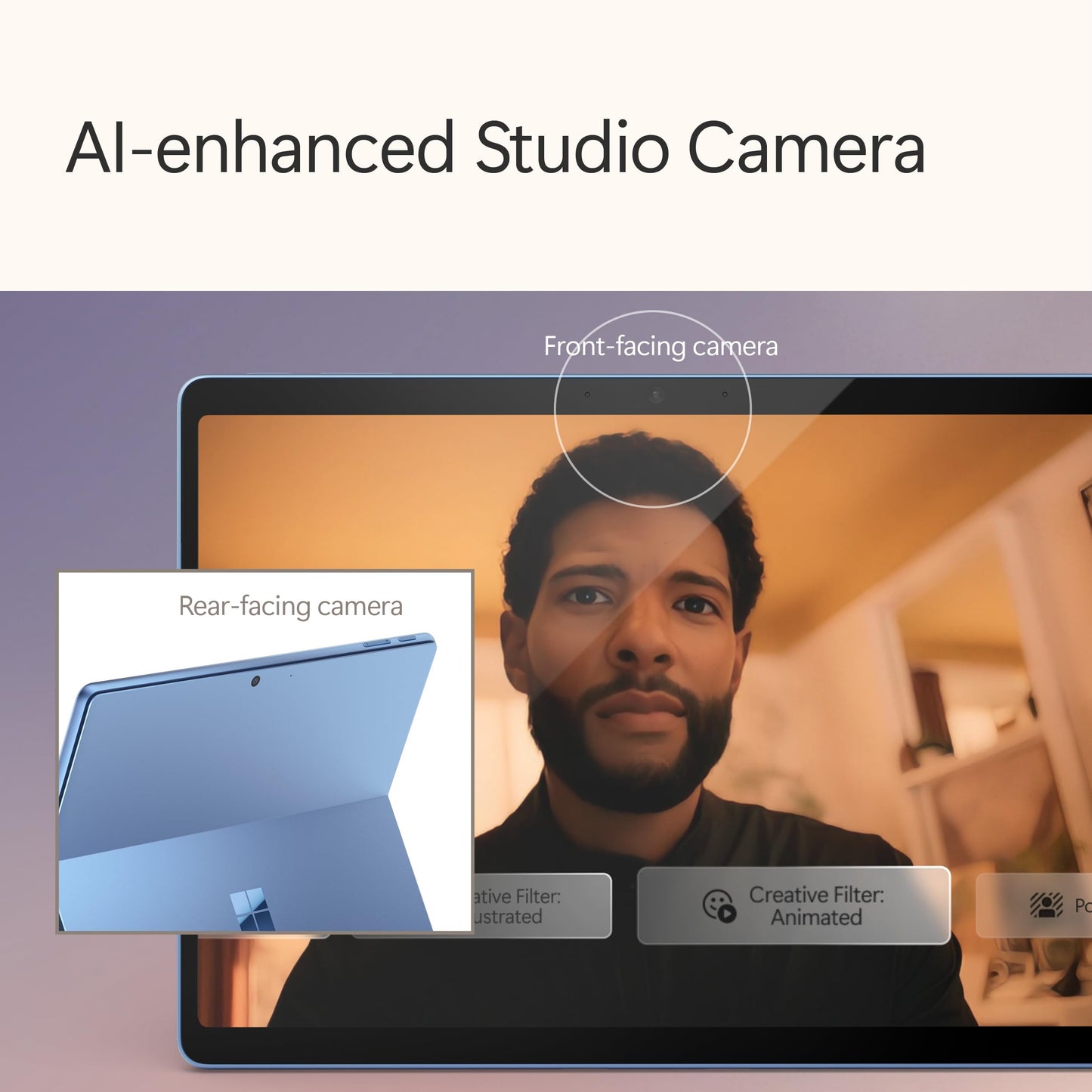 Microsoft Surface Pro 2-in-1 Laptop/Tablet (2024), 13" OLED Touchscreen Display, 16GB RAM, 512GB Storage | Windows 11 Copilot+ PC, Snapdragon X Elite (12 Core), Platinum
