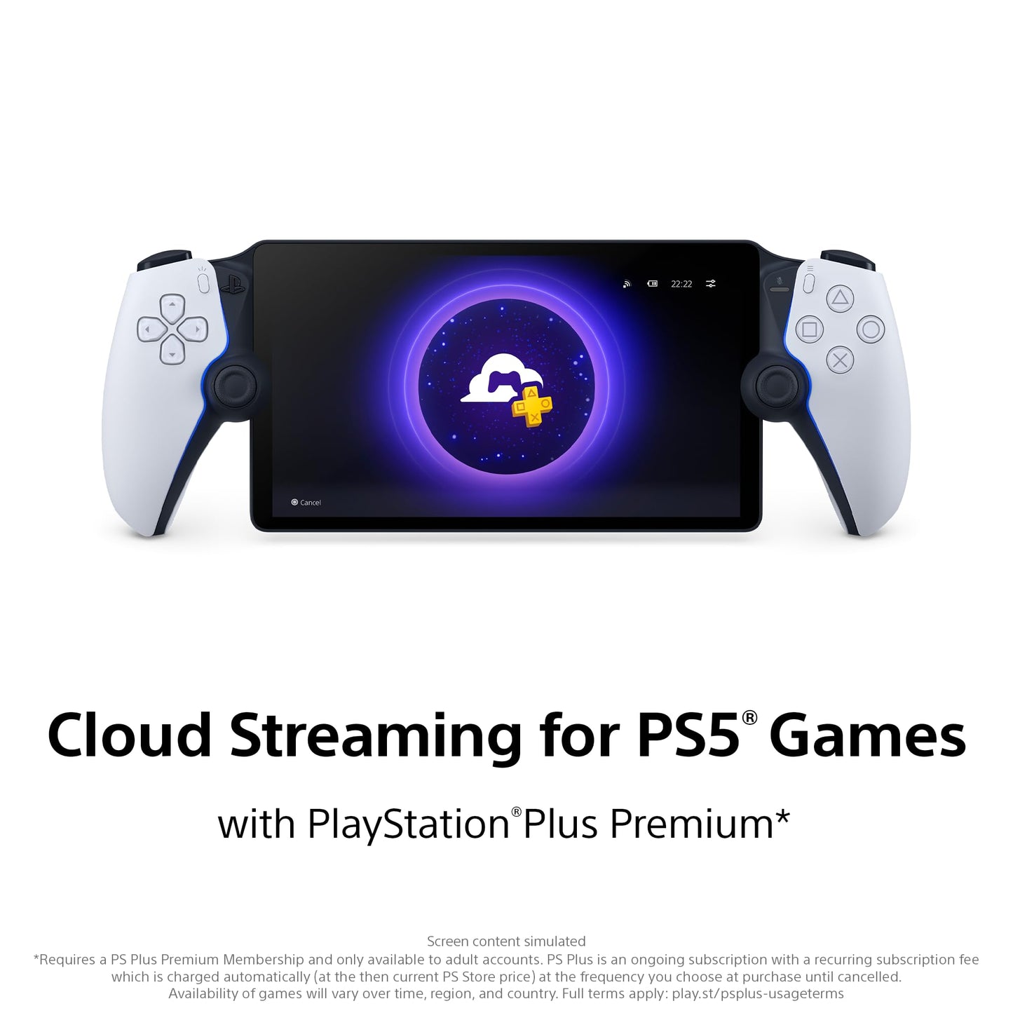 PlayStation Portal Remote Player - Midnight Black