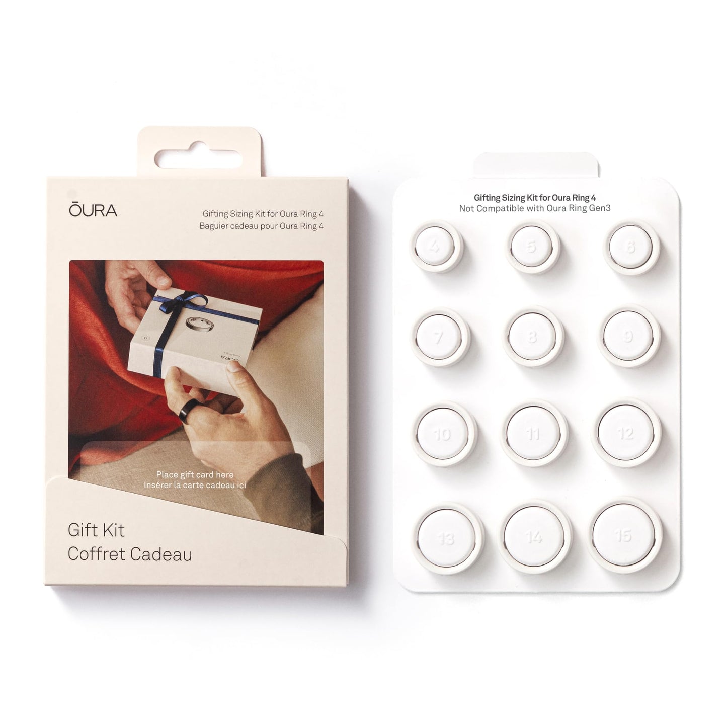 Oura Ring 4 - Gold - Size 7 - Size Before You Buy