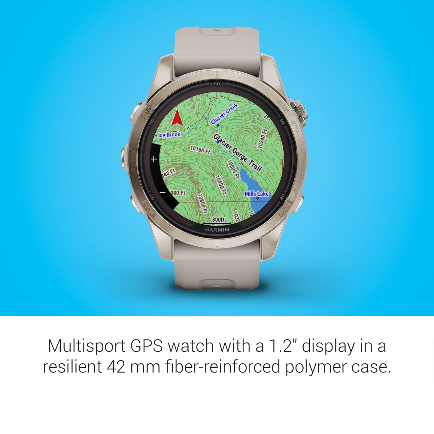 Garmin fēnix 7 Pro Sapphire Solar, Multisport GPS Smartwatch, Built-in Flashlight, Solar Charging Capability, Black