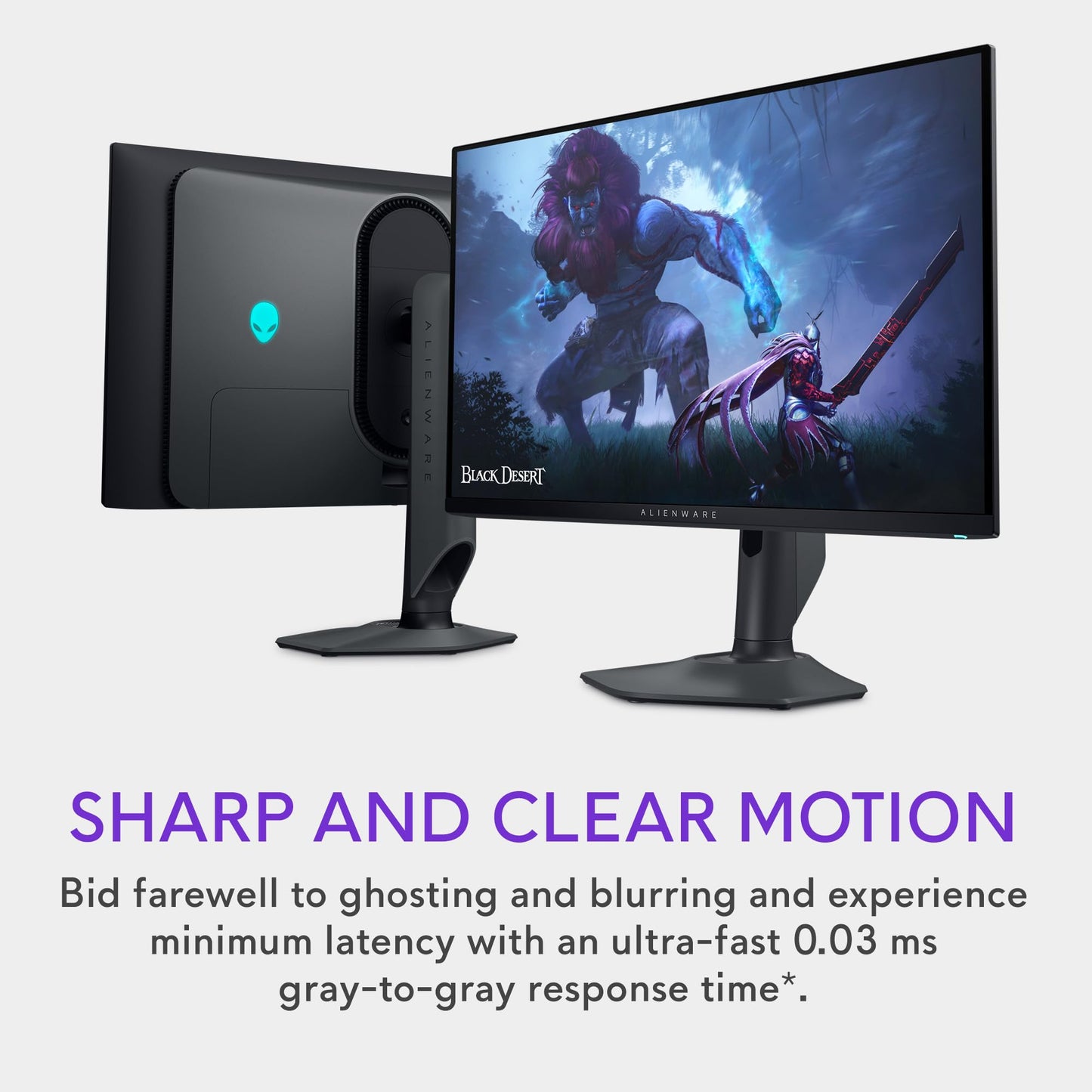 Alienware AW3423DWF Curved QD-OLED Gaming Monitor - 34-inch Quantum Dot OLED 0.1Ms 165Hz 21:9 Curved Display, 99.3% DCI-P3 Color Gamut, VESA DisplayHDR True Black 400, AMD FreeSync Premium Pro - Black
