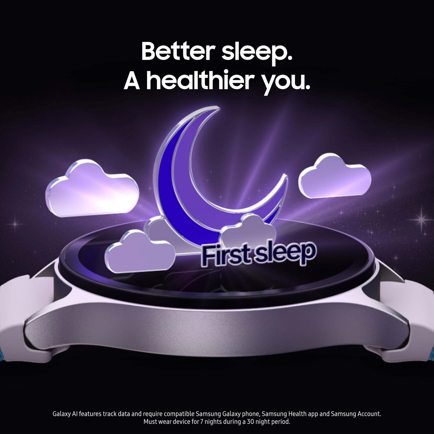 SAMSUNG Galaxy Watch 7 40mm Bluetooth AI Smartwatch w/Energy Score, Wellness Tips, Heart Rate Tracking, Sleep Monitor, Fitness Tracker, 2024, Cream [US Version, 1Yr Manufacturer Warranty]