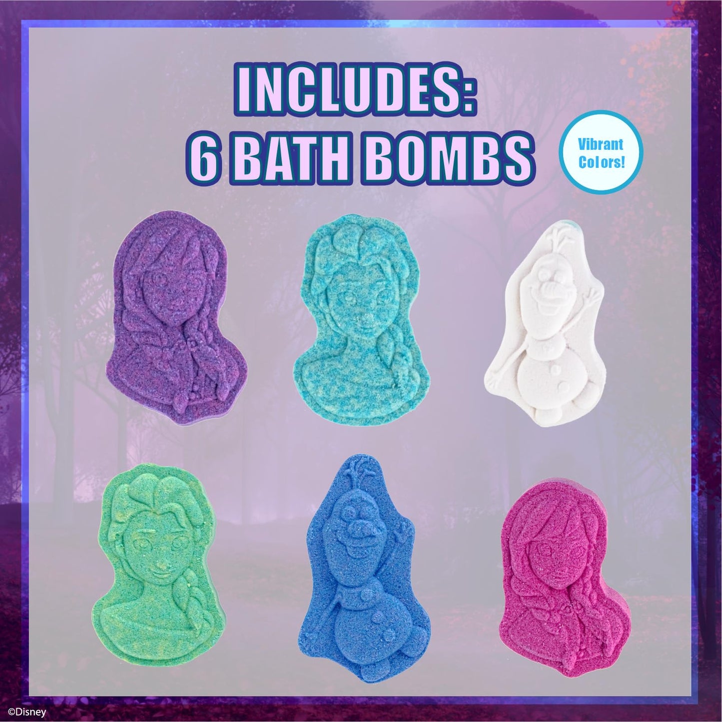 Hot Wheels 6 Piece Bath Bombs for Kids, Bubble Gum Scented, Bath Toys for Kids, Ages 3+, by Townley Girl