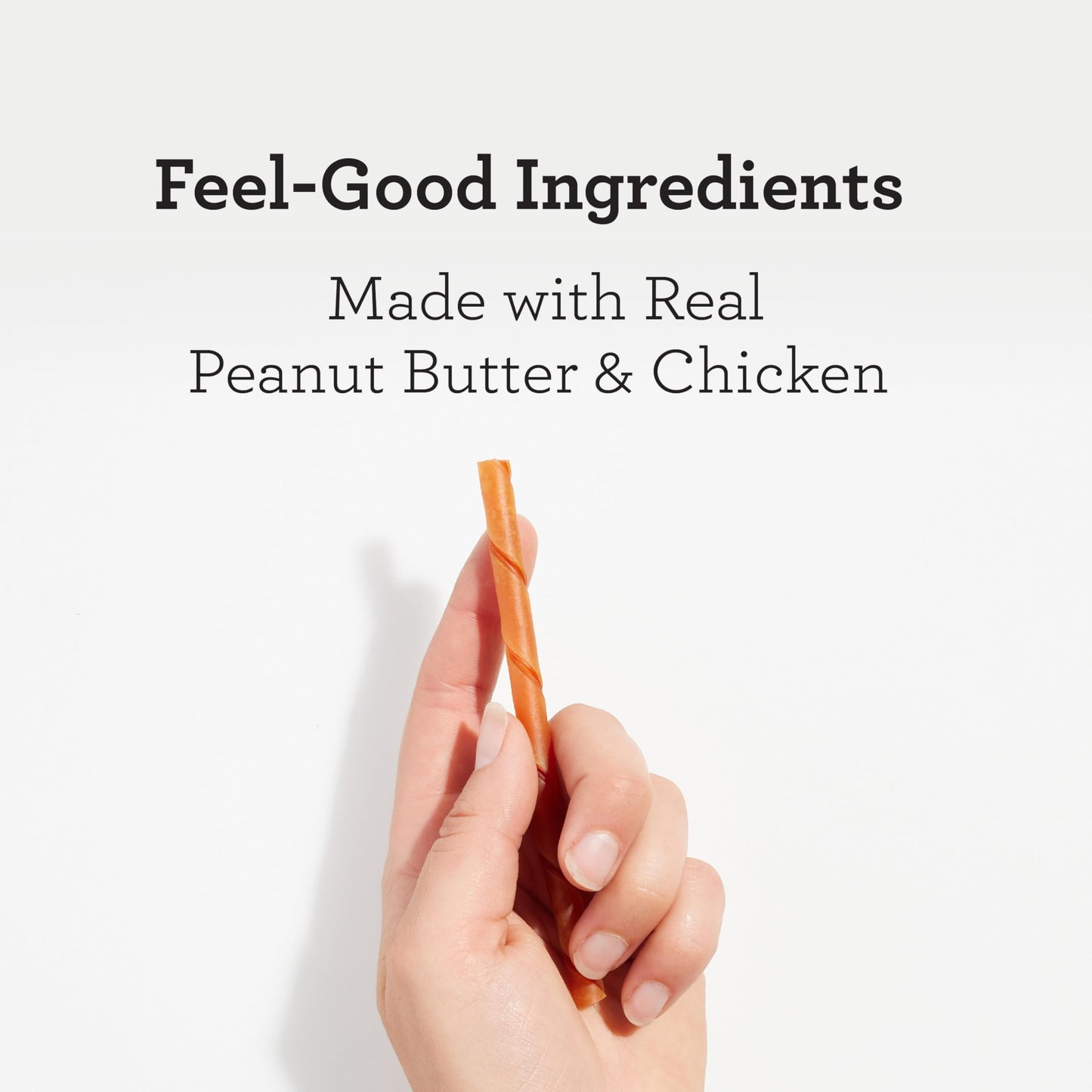 DreamBone Twist Sticks, Made With Real Chicken, Rawhide-Free Chews for Dogs, 50 Count