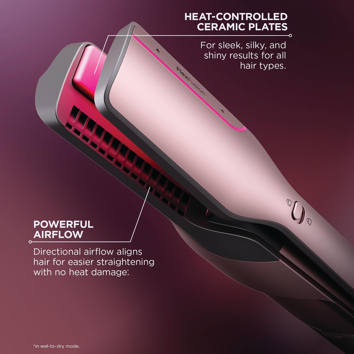 Shark HD430 FlexStyle Air Styling & Drying System, Powerful Hair Dryer Brush & Multi-Styler with Auto-Wrap Curlers, Paddle Brush, Oval Brush, Concentrator Attachment, Stone