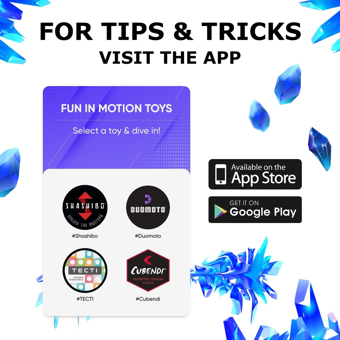 SHASHIBO Shape Shifting Box - Award-Winning Fidget Toy w/ 36 Rare Earth Magnets - Fidget Cube Transforms Into Over 70 Shapes, Sensory Toy Gift for Kids, Teens, and Adults (Vapor)