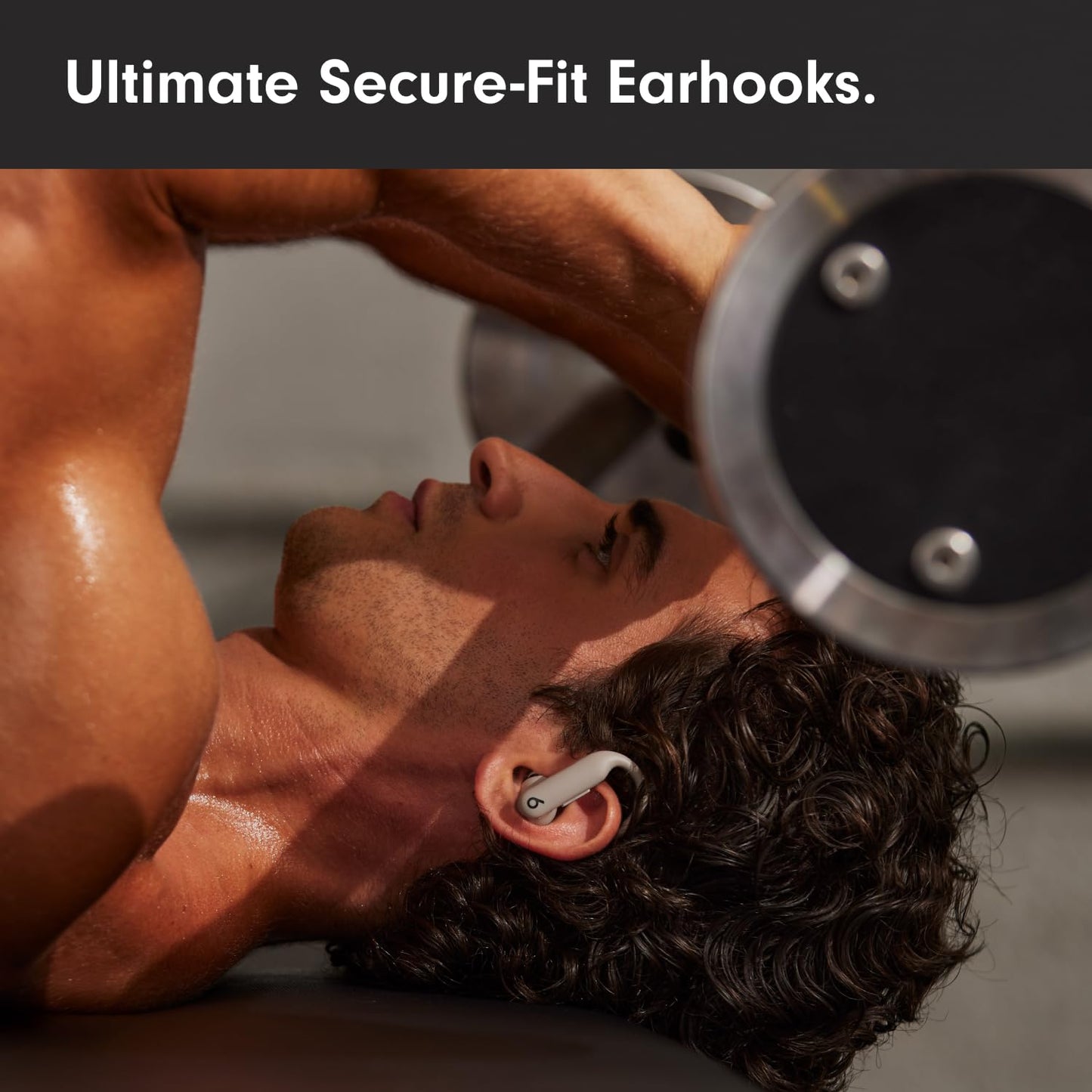 Beats Powerbeats Pro 2 - Wireless Noise Cancelling Workout Earbuds with Secure- Fit Earhooks, Up to 45-Hour Battery with Charging Case, Sweat & Water Resistant, Heart Rate Monitoring - Jet Black