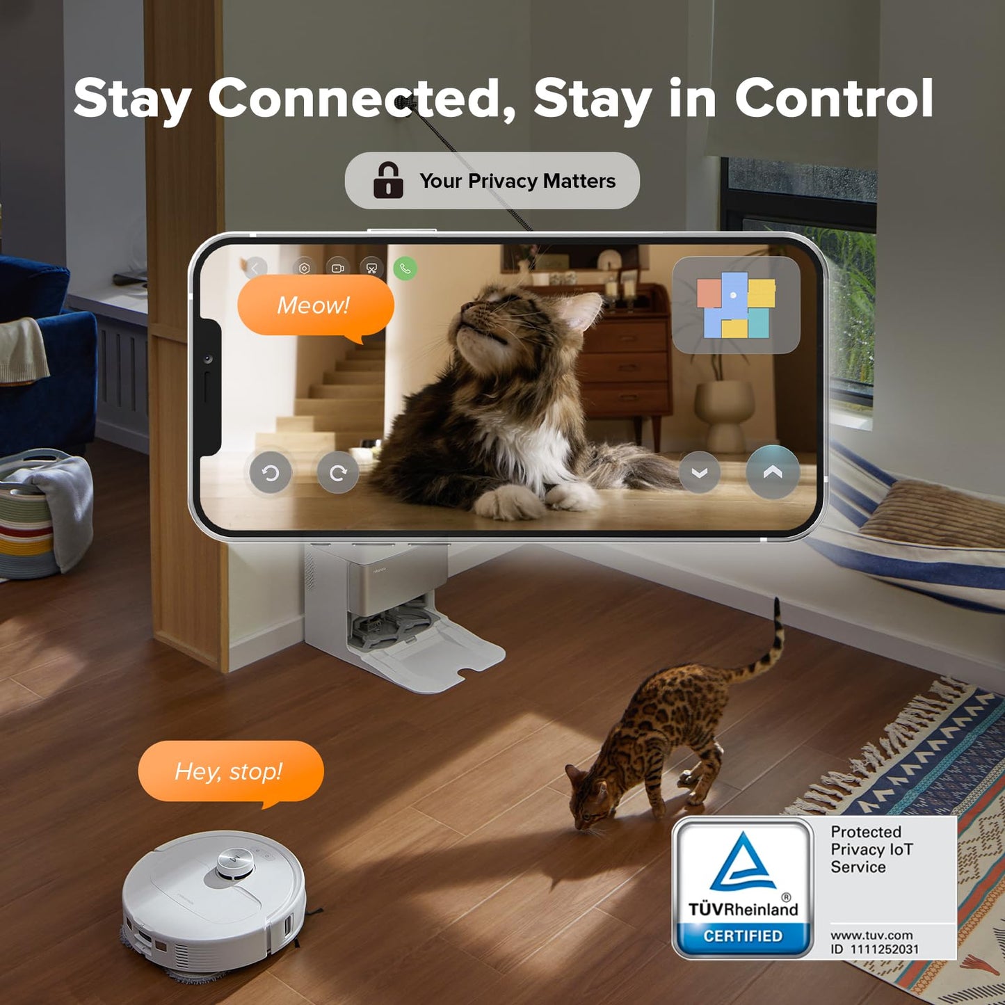 Roborock Qrevo Edge S5A Robot Vacuum and Mop, 18,500Pa, Zero-Tangling, DuoDivide Main Brush, FlexiArm Side Brush, Hot Water Mop Washing & Self-Cleaning, Warm Air Drying, Self-Emptying, Black