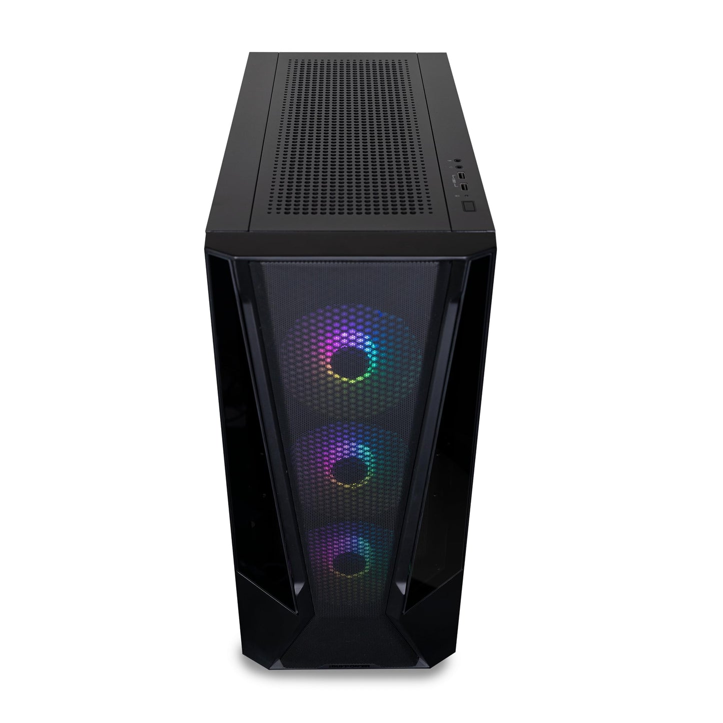 iBUYPOWER Y40 PRO Black Gaming PC Desktop Computer AMD Ryzen 9 7900X CPU, NVIDIA GeForce RTX 5070Ti 16GB GPU, 32GB DDR5 RGB 5200MHz RAM, 2TB NVMe SSD, Windows 11 Home, Keyboard, Mouse - Y40BA9N57T01