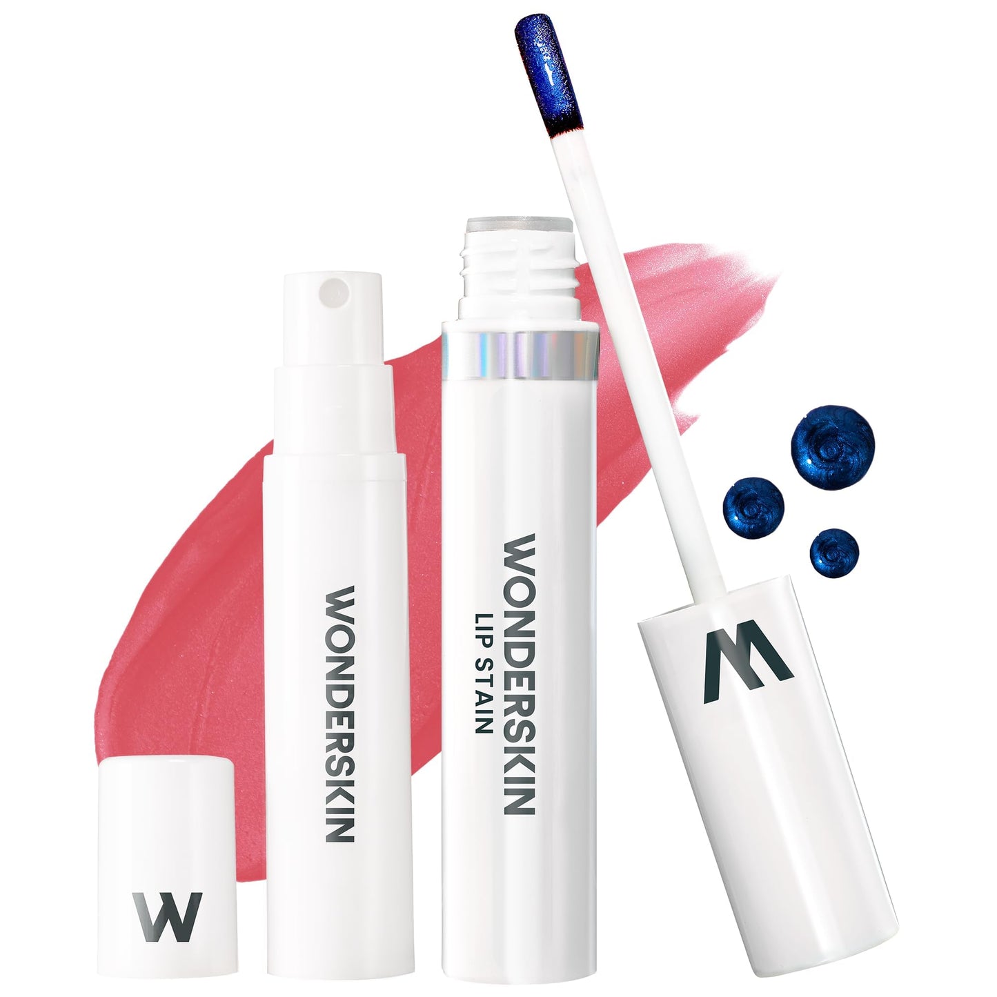 Wonderskin Wonder Blading All Day Lip Stain Peel Off Masque - Long Lasting, Waterproof and Transfer Proof Nude Lip Tint, Matte Finish Peel Off Lip Stain (Whimsical Masque)