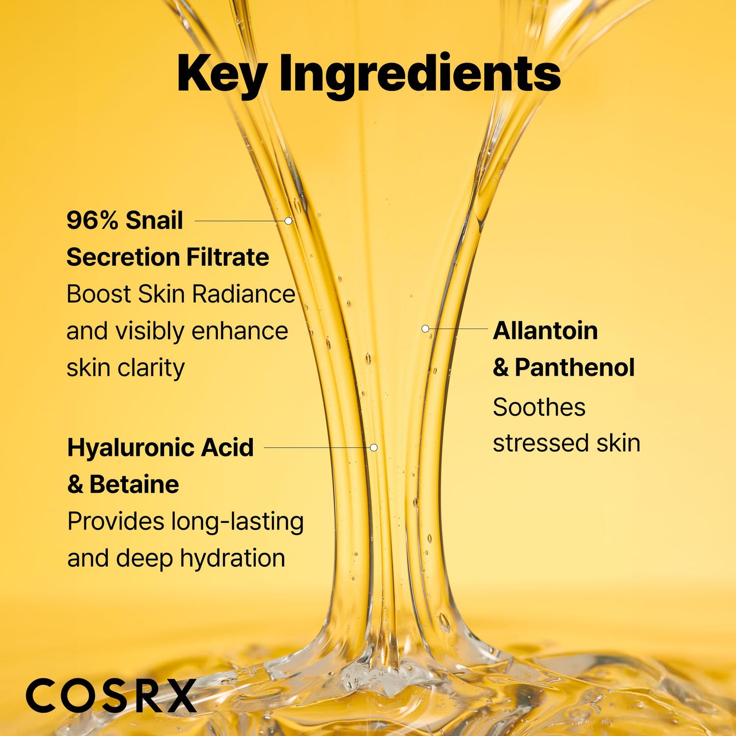 COSRX Snail Mucin Repairing Serum 100ml, Hydrating Serum for Face with Snail Secretion Filtrate for Dull Skin & Fine Lines, Korean Skin Care, Stocking Stuffers for Women