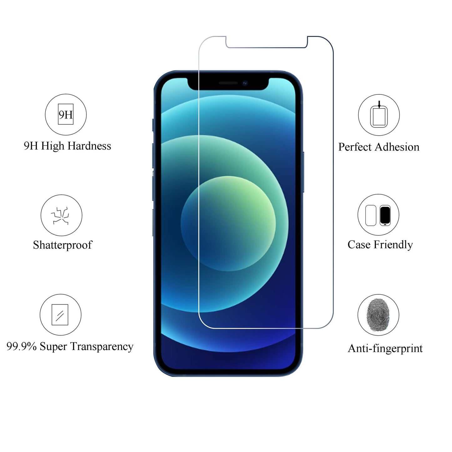 Ailun 3 Pack Screen Protector for iPhone 17 Pro Max [6.9 inch] with Installation Frame, Tempered Glass, Sensor Protection, Dynamic Island Compatible, Case Friendly