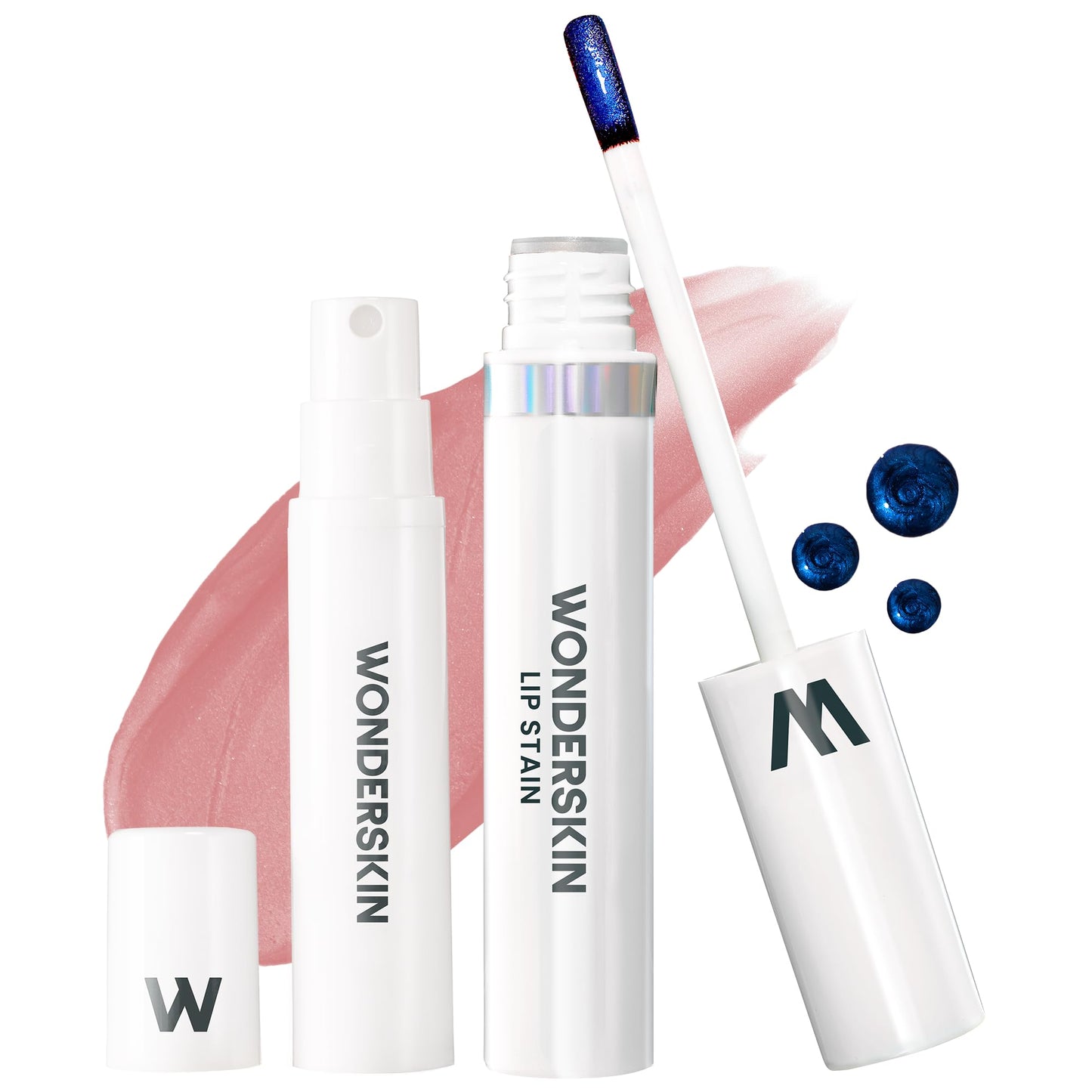Wonderskin Wonder Blading All Day Lip Stain Peel Off Masque - Long Lasting, Waterproof and Transfer Proof Nude Lip Tint, Matte Finish Peel Off Lip Stain (Whimsical Masque)