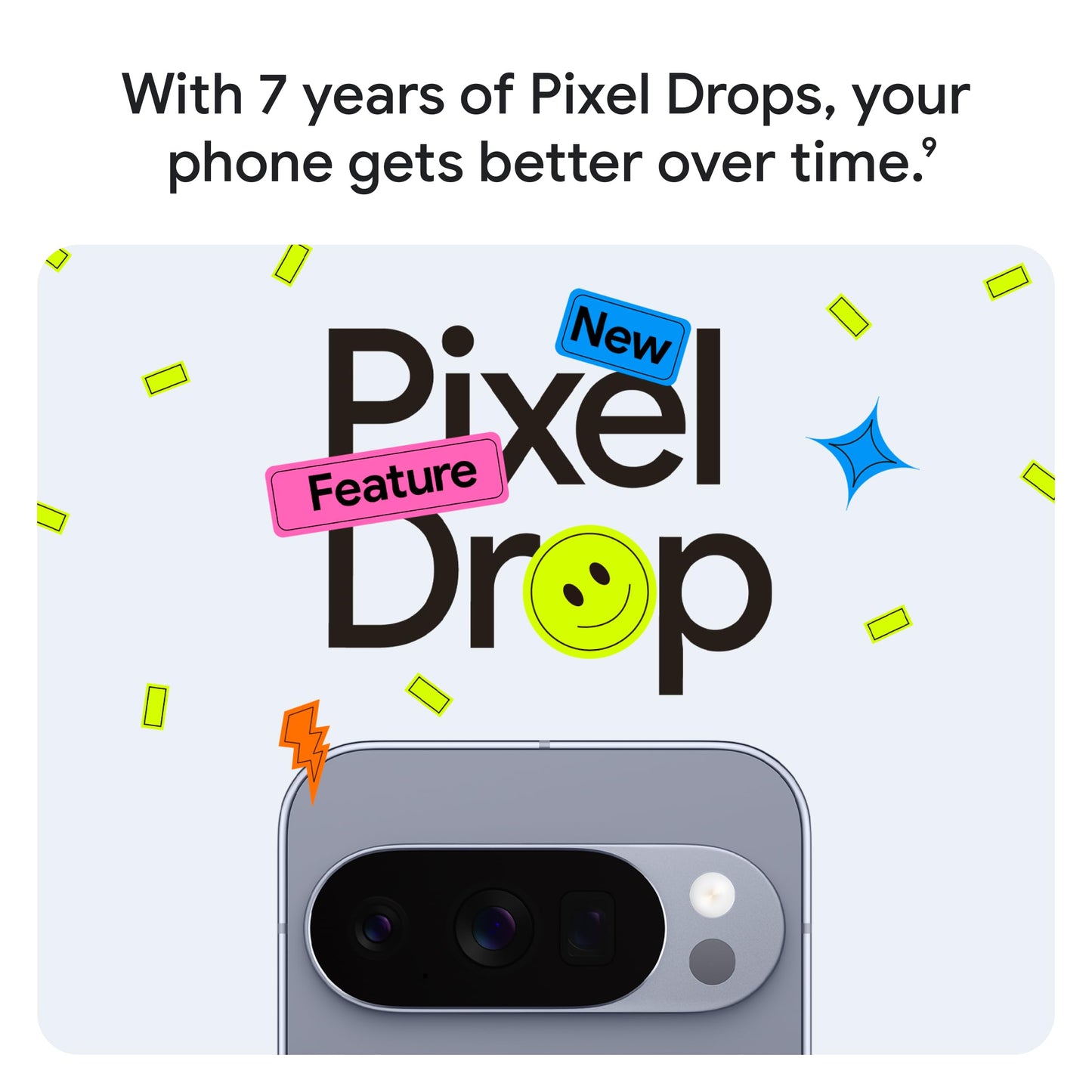 Google Pixel 10 Pro XL - Unlocked Android Smartphone - Gemini AI Assistant, Triple Rear Camera System, Fast-Charging 24+ Hour Battery, and 6.8" Super Actua Display - Moonstone - 512 GB (2025 Model)