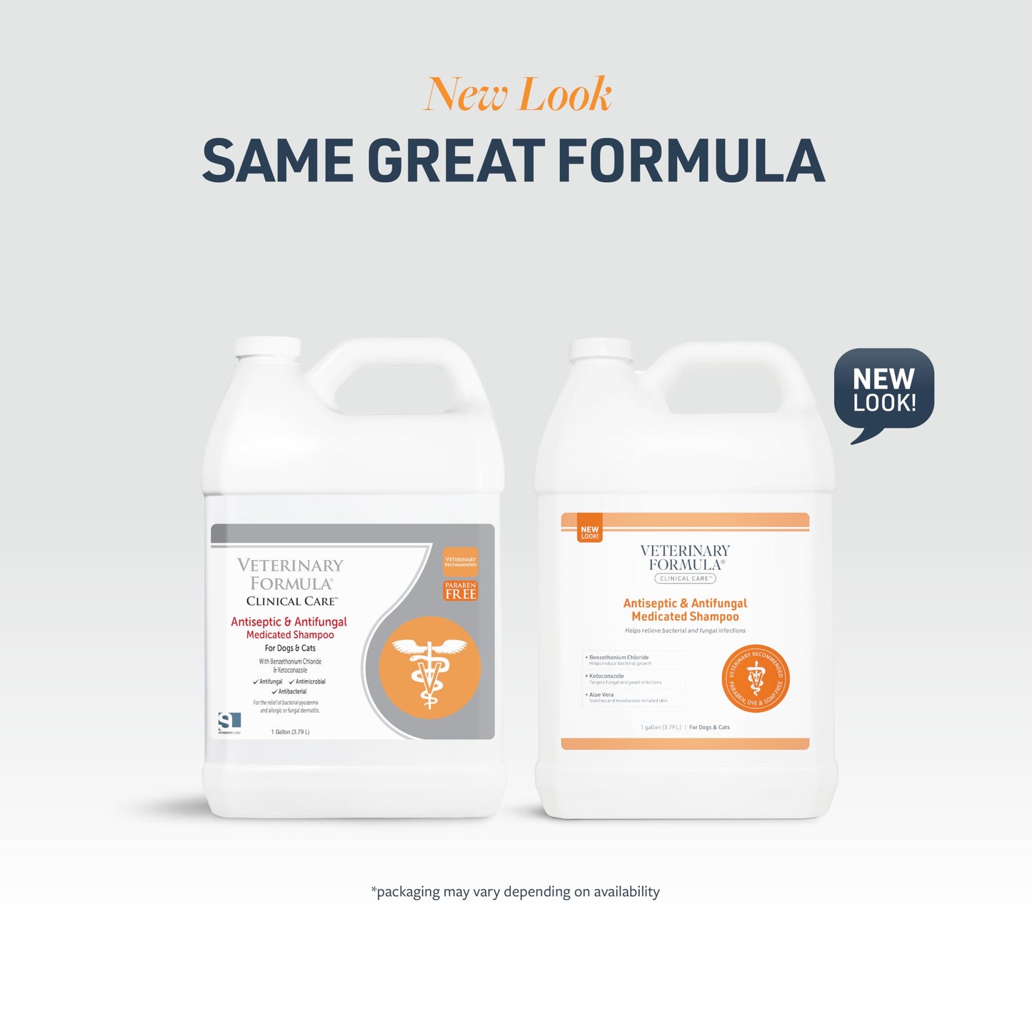 Veterinary Formula Clinical Care Antiseptic and Antifungal Medicated Shampoo for Dogs & Cats, 16 Fl Oz – Helps Alleviate Scaly, Greasy, red Skin – Paraben, Dye, Soap-Free (1 Pack)