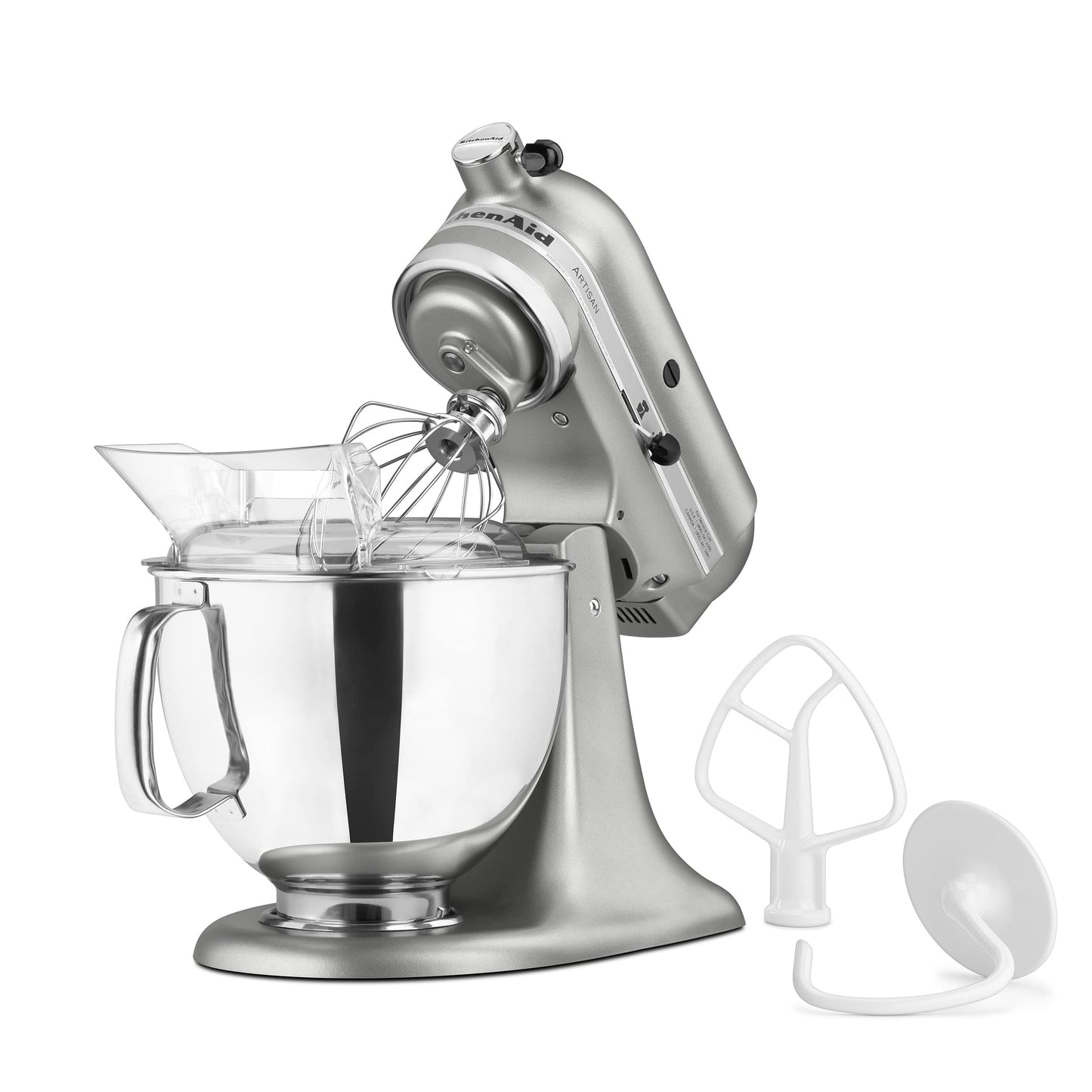 KitchenAid Artisan Series 5 Quart Tilt Head Stand Mixer with Pouring Shield KSM150PS, Dried Rose