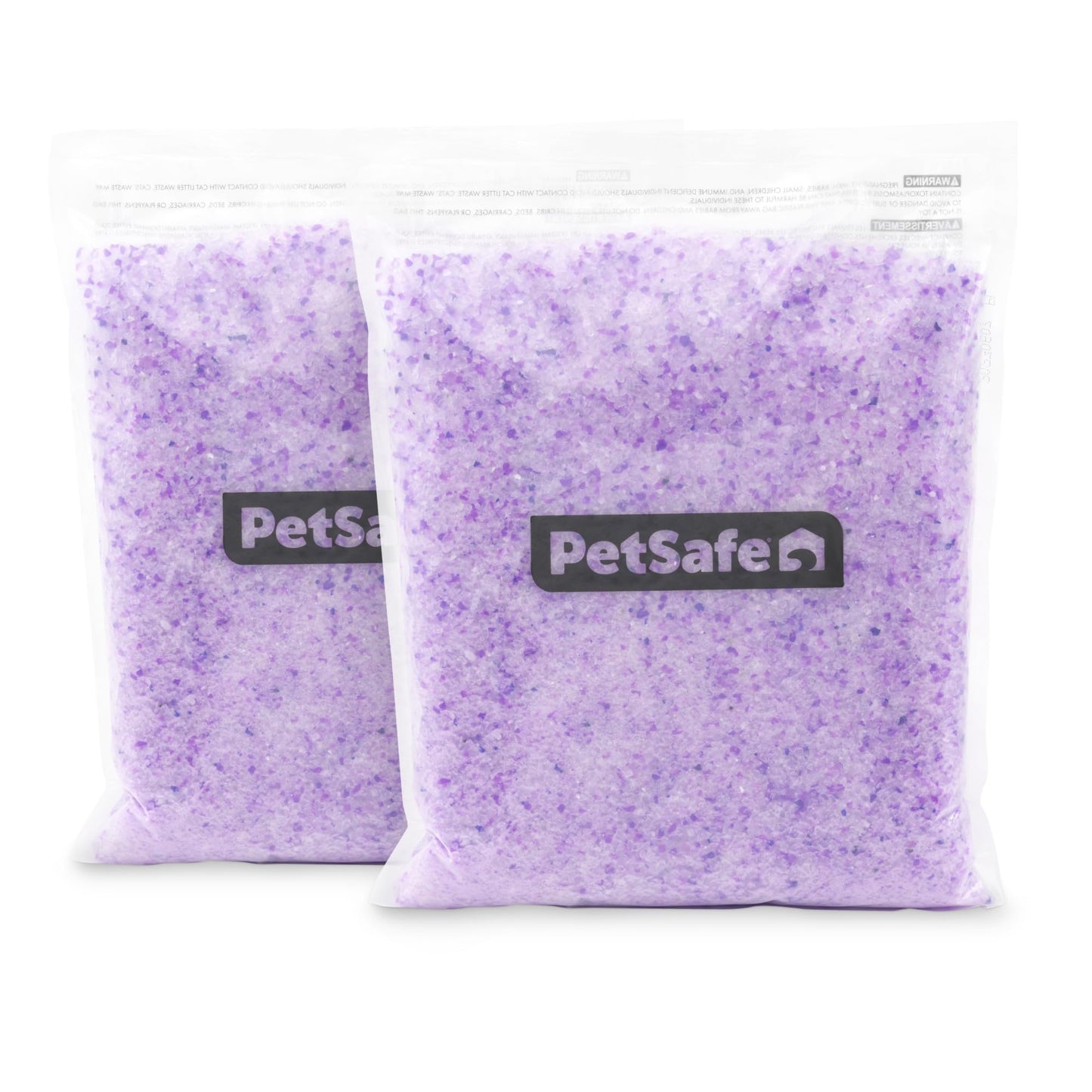 PetSafe ScoopFree Premium Crystal Cat Litter - Outperforms Clay Litter - Refill Packs - Reusable Tray Compatible - Fresh Scent - 4.3 lb Bags - 2 Pack