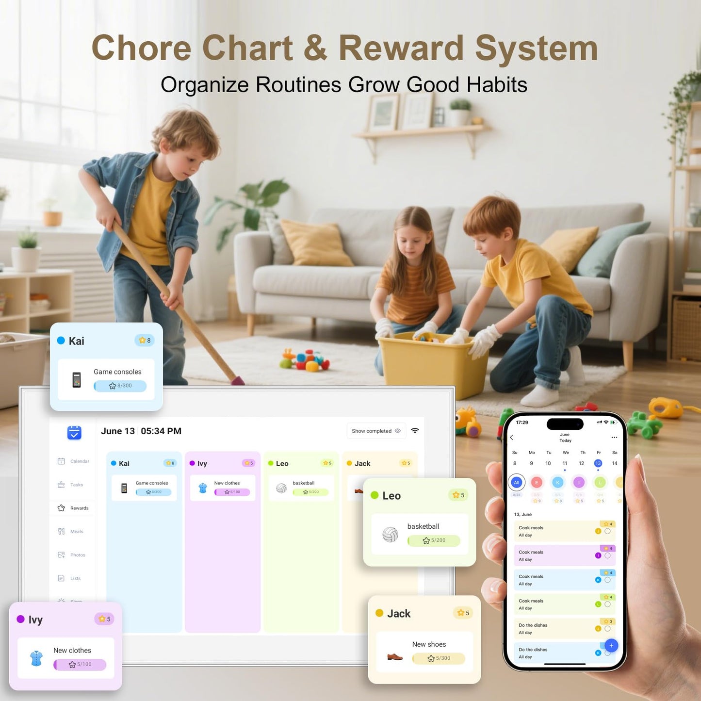 32GB FRAMEO 10.1 Inch Smart WiFi Digital Photo Frame 1280x800 IPS LCD Touch Screen, Auto-Rotate Portrait and Landscape, Built in 32GB Memory, Share Moments Instantly via Frameo App from Anywhere
