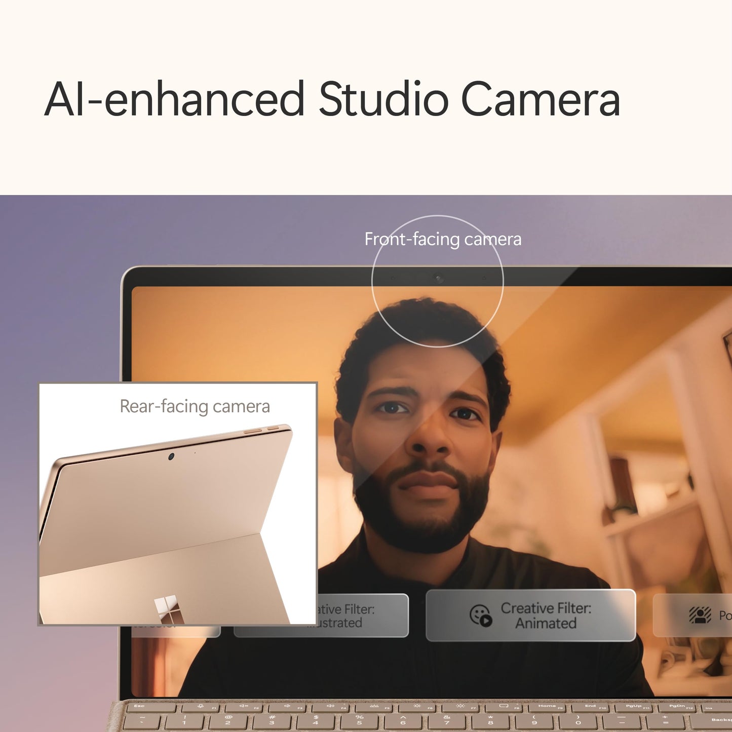 Microsoft Surface Pro 2-in-1 Laptop/Tablet (2024), 13" OLED Touchscreen Display, 16GB RAM, 512GB Storage | Windows 11 Copilot+ PC, Snapdragon X Elite (12 Core), Platinum