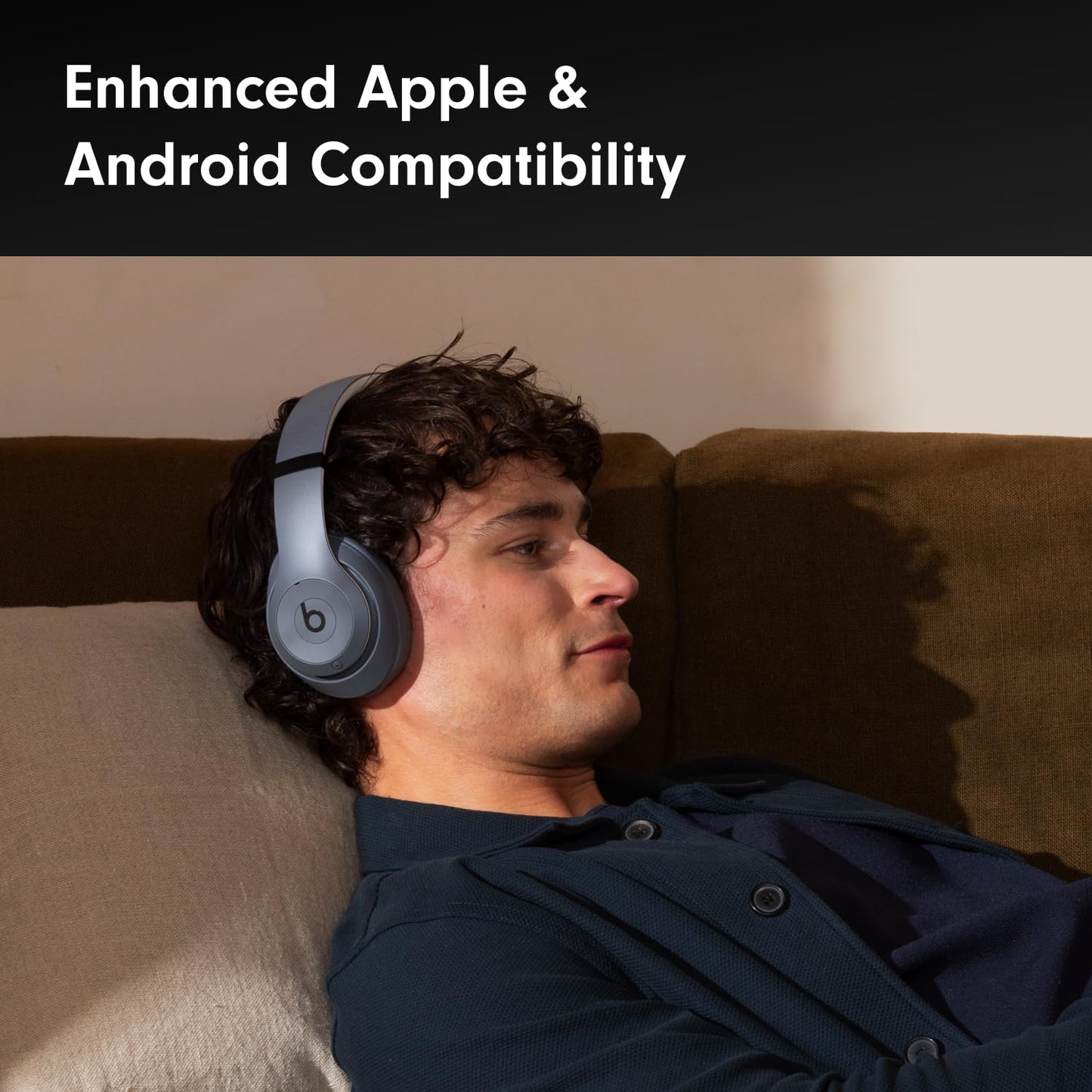 Beats Studio Pro - Premium Wireless Over-Ear Headphones- Up to 40-Hour Battery Life, Active Noise Cancelling, USB-C Lossless Audio, Apple & Android Compatible - Amazon Exclusive Sand Gray