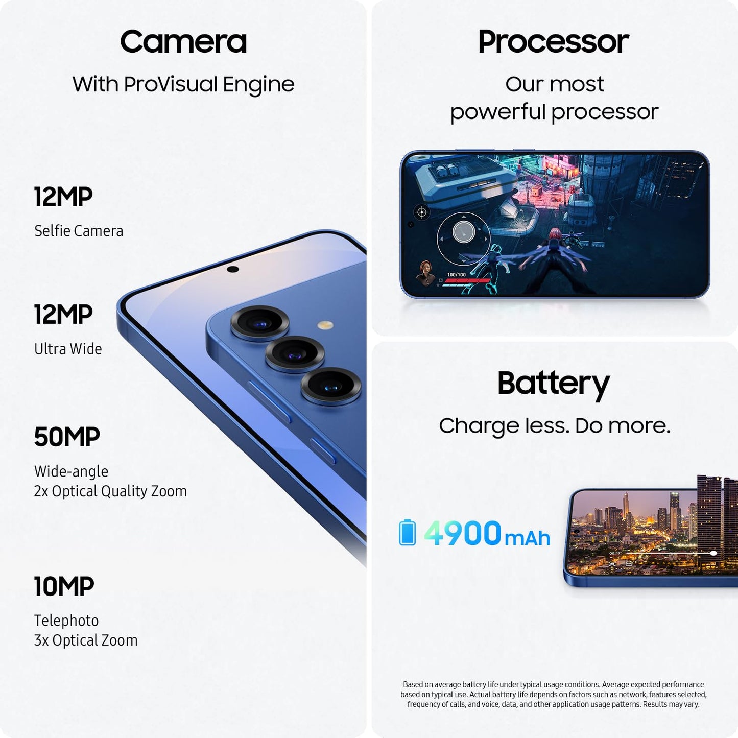 SAMSUNG Galaxy S25 Ultra, 256GB Smartphone, Unlocked Android, AI Night Mode Camera, Snapdragon 8 Elite Fast Processor, 5000mAh Battery, Built-in S Pen, 2025, US 1 Yr Warranty, Titanium Silverblue