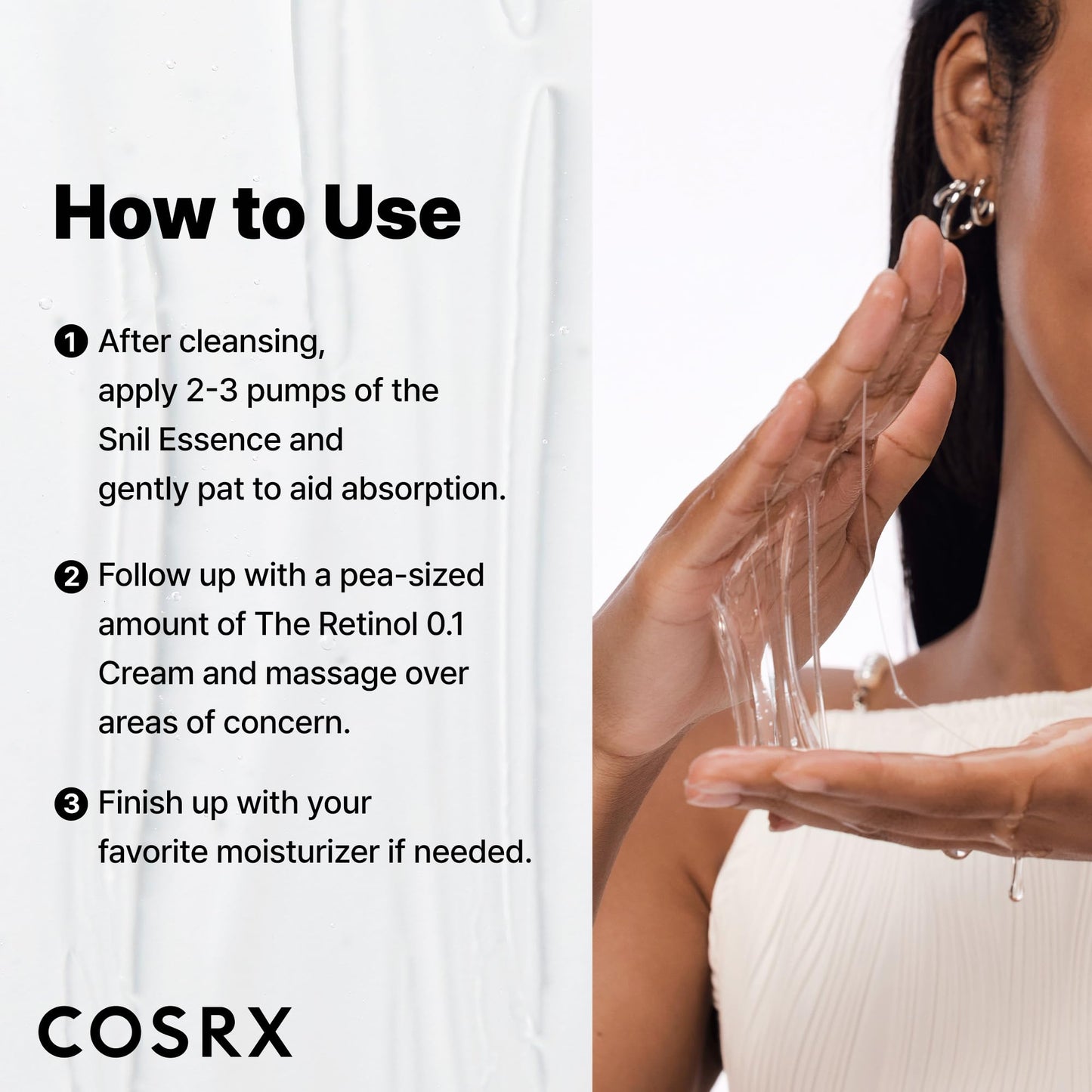 COSRX Snail Mucin Repairing Serum 100ml, Hydrating Serum for Face with Snail Secretion Filtrate for Dull Skin & Fine Lines, Korean Skin Care, Stocking Stuffers for Women