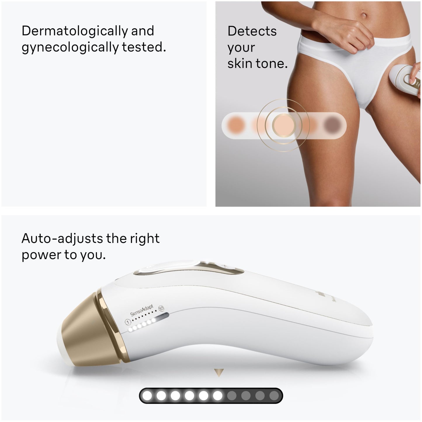 Braun IPL at Home Laser Hair Removal for Women and Men, Silk Expert Pro 5 PL5137 with Venus Swirl Razor, Permanent Visible Hair Reduction in Hair Regrowth for Body & Face, Corded, PL5137