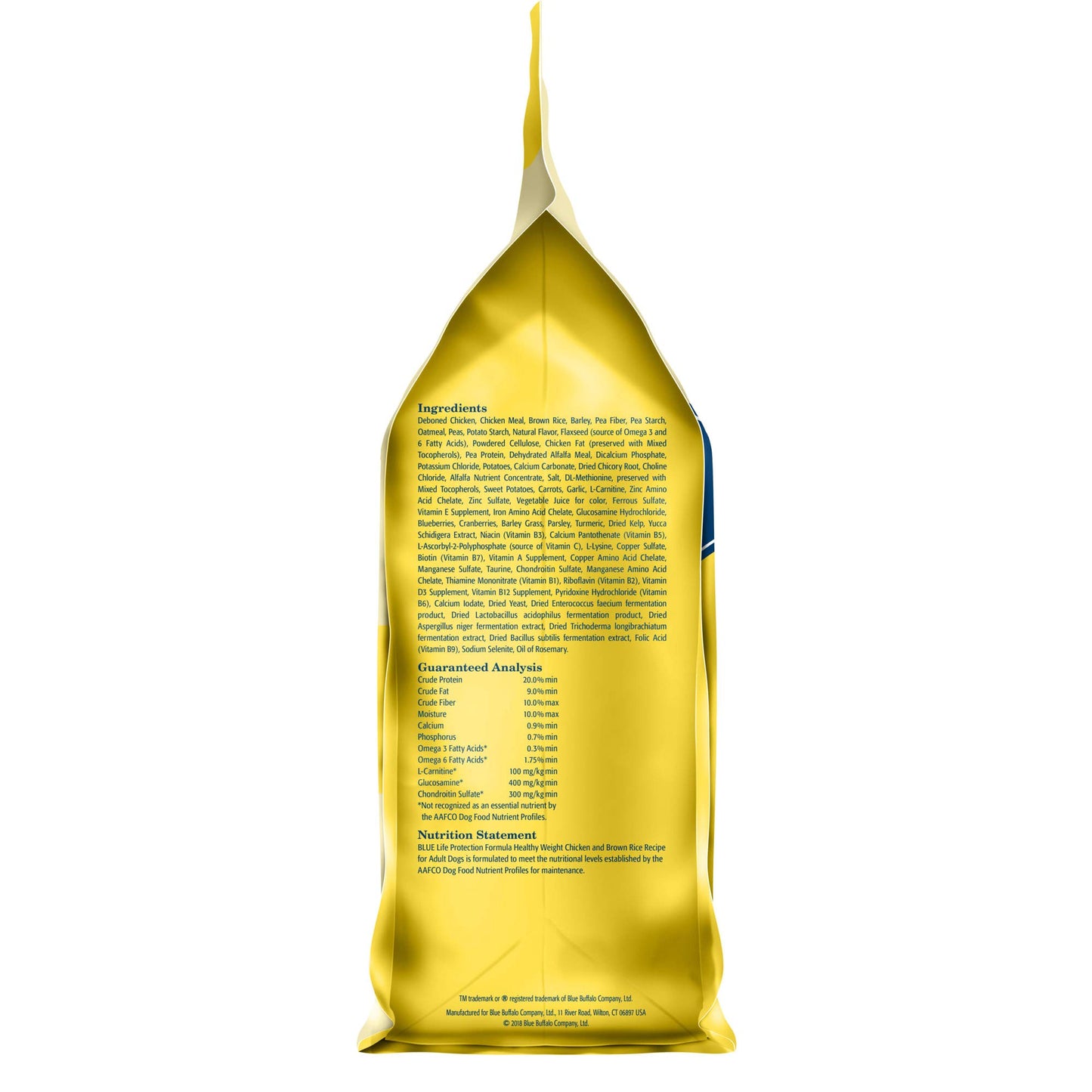 Blue Buffalo Life Protection Formula Natural Adult Small Breed Dry Dog Food, Chicken and Brown Rice 5-lb Trial Size Bag