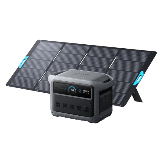 Anker SOLIX C1000 Gen 2 Portable Power Station, 2,000W (Peak 3,000W) Solar Generator, Full Charge in 49 Min, 1,024Wh LiFePO4 Battery for Home Backup, Power Outages, and Camping (Optional Solar Panel)