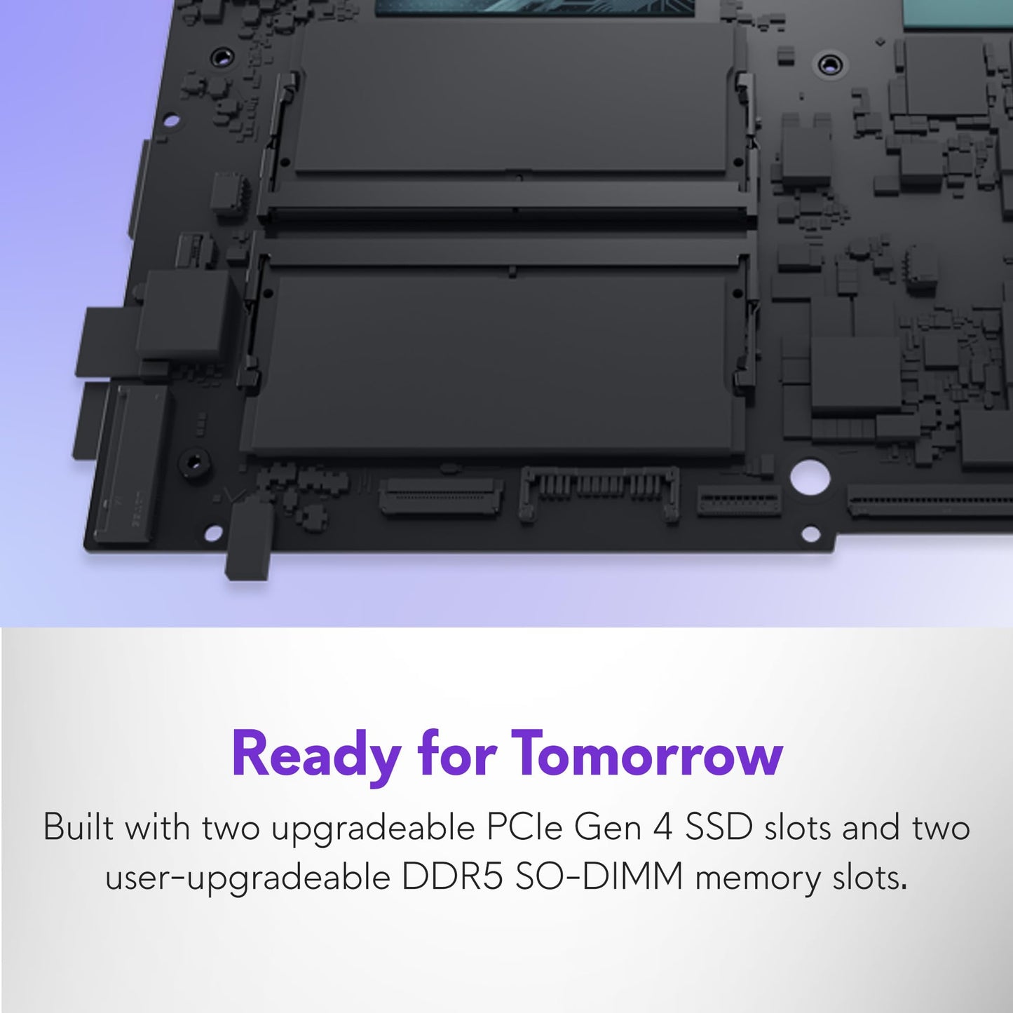 Alienware 16 Aurora Gaming Laptop AC16250-16" WQXGA 120Hz Display, Intel Core 7-240H Processor, 16GB DDR5 RAM, 1TB SSD, NVIDIA GeForce RTX 5050 8GB Graphics, Windows 11 Home, Onsite Service - Blue