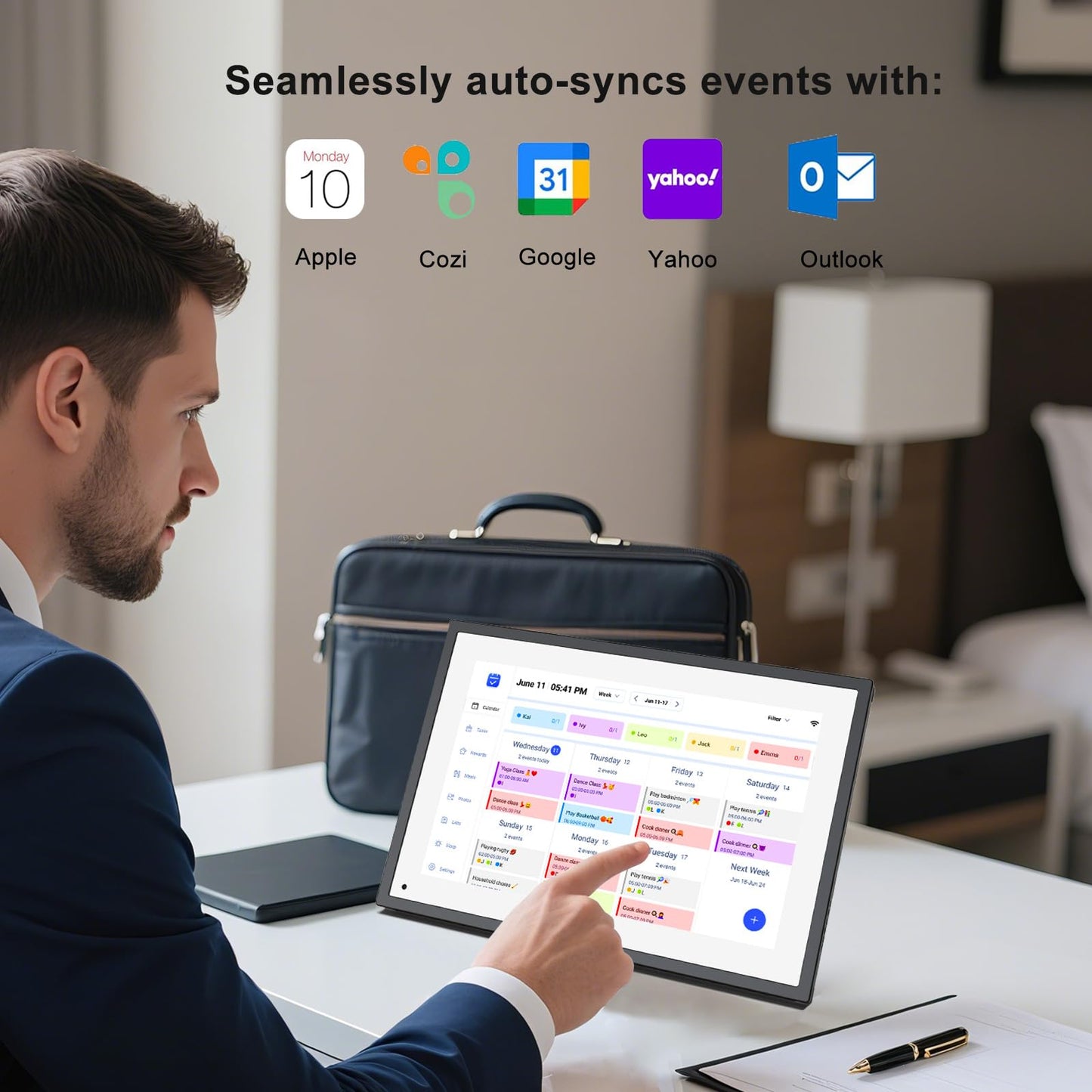 32GB FRAMEO 10.1 Inch Smart WiFi Digital Photo Frame 1280x800 IPS LCD Touch Screen, Auto-Rotate Portrait and Landscape, Built in 32GB Memory, Share Moments Instantly via Frameo App from Anywhere