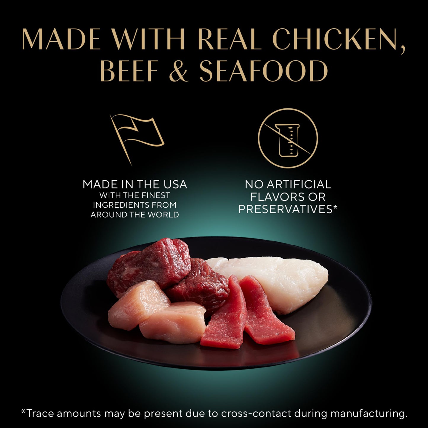 Sheba Perfect Portions Wet Cat Food Pate Savory Chicken Entree, Roasted Turkey Entree, and Tender Beef Entree Variety Pack, 2.6 oz. Twin Pack Trays (24 Count, 48 Servings)