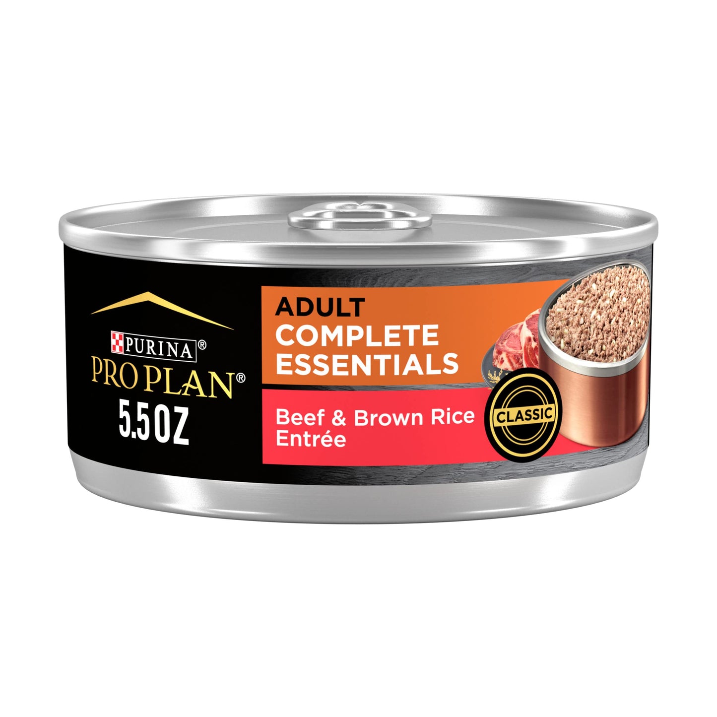 Purina Pro Plan Complete Essentials Shredded Blend Chicken and Rice Dog Food Dry Formula with Probiotics for Dogs - 35 lb. Bag