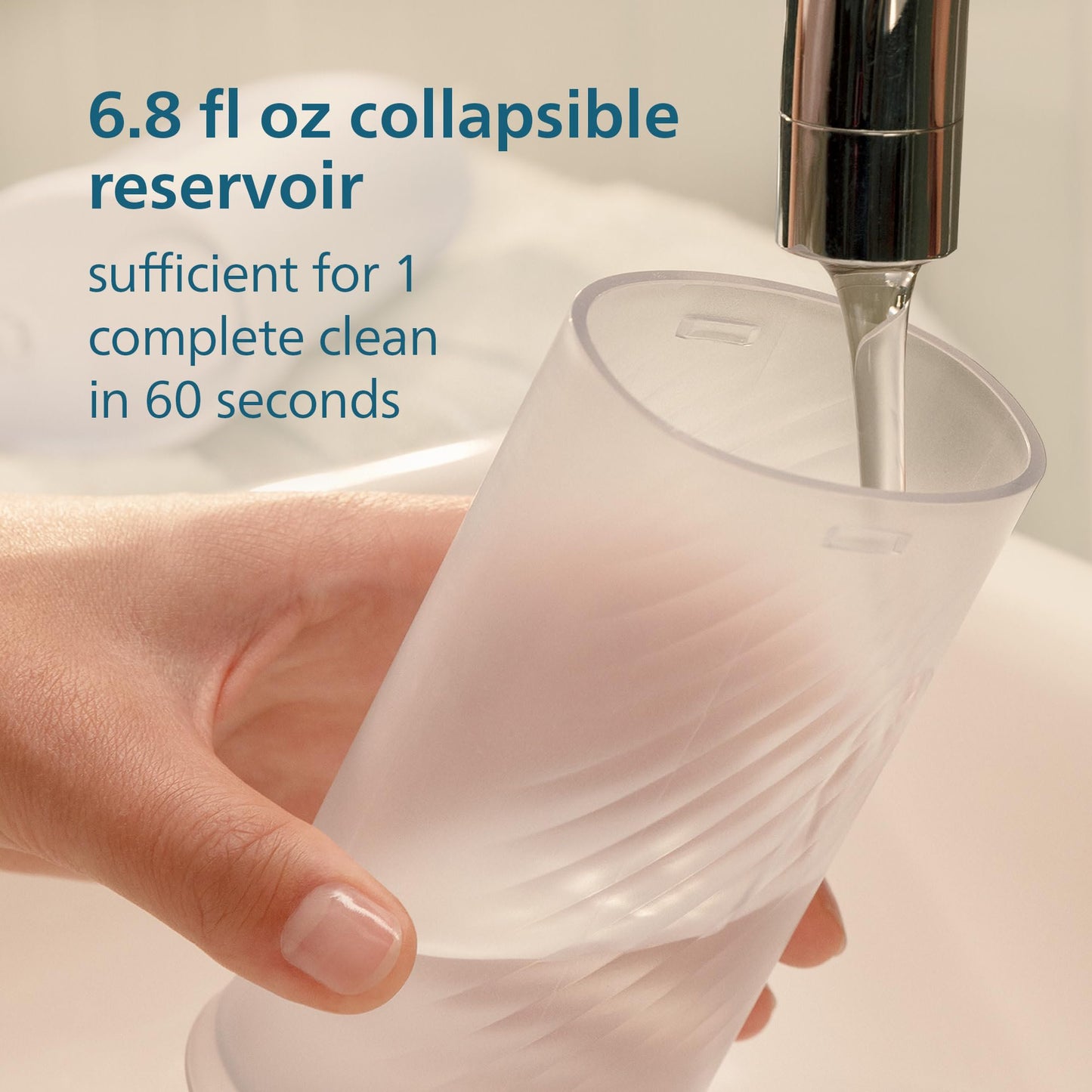 Philips Sonicare ProtectiveClean 5300 Rechargeable Electric Toothbrush, with Pressure Sensor, 3 Cleaning Modes, SmarTimer and QuadPacer, with 2 Bonus Brush Heads, Travel Case, Black, Model HX6423/34