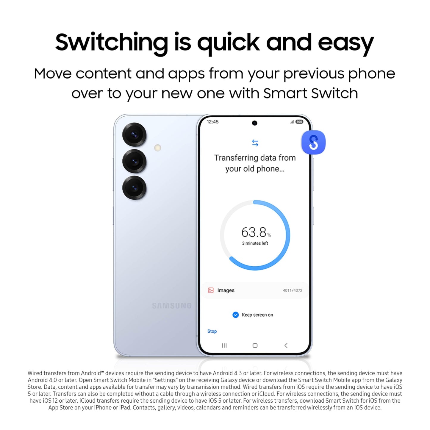 SAMSUNG Galaxy S25 Ultra, 256GB Smartphone, Unlocked Android, AI Night Mode Camera, Snapdragon 8 Elite Fast Processor, 5000mAh Battery, Built-in S Pen, 2025, US 1 Yr Warranty, Titanium Silverblue
