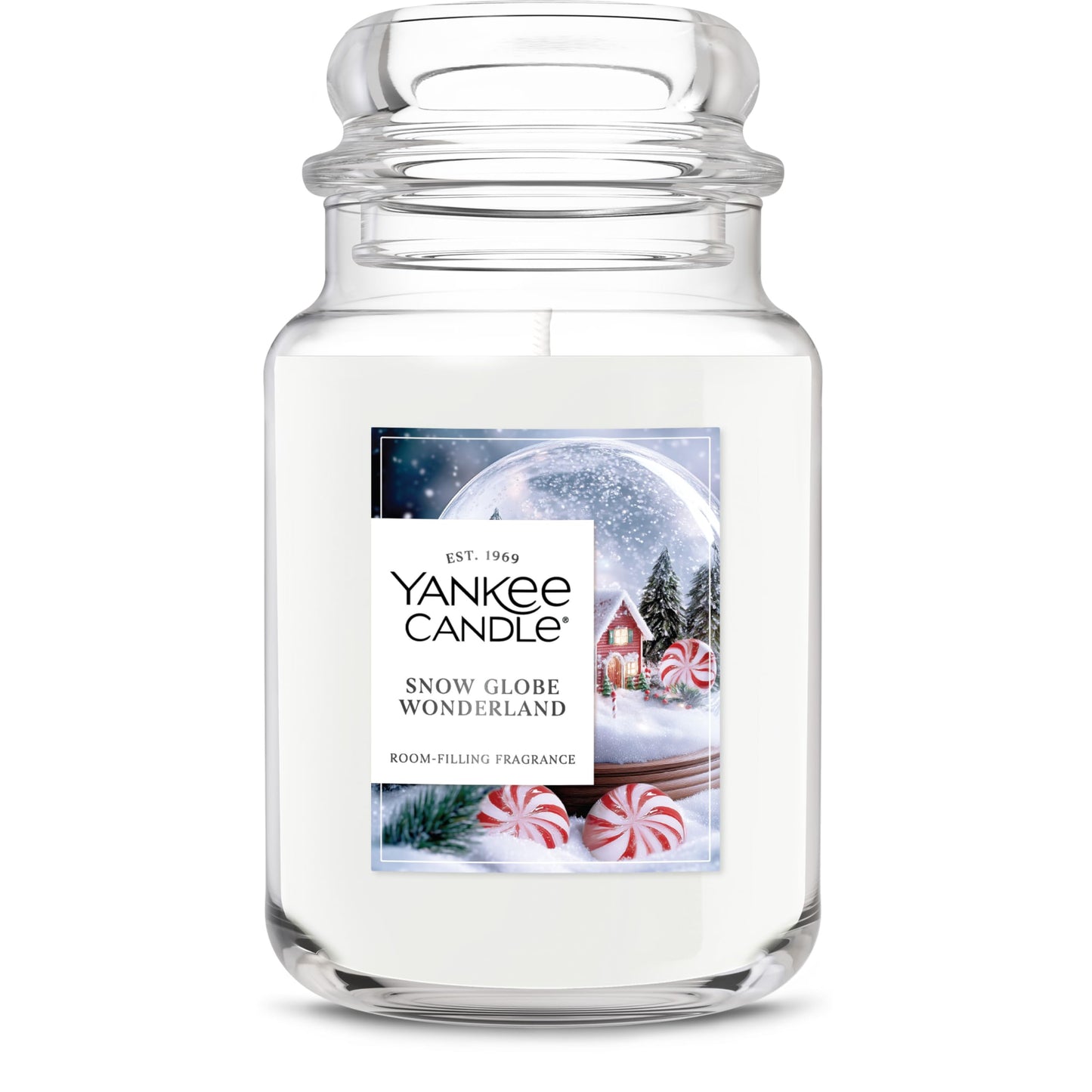 Yankee Candle Christmas Cookie, Scented Candle, 22oz Large Jar with up to 150 Hour Burn Time, Giftable, Holidays