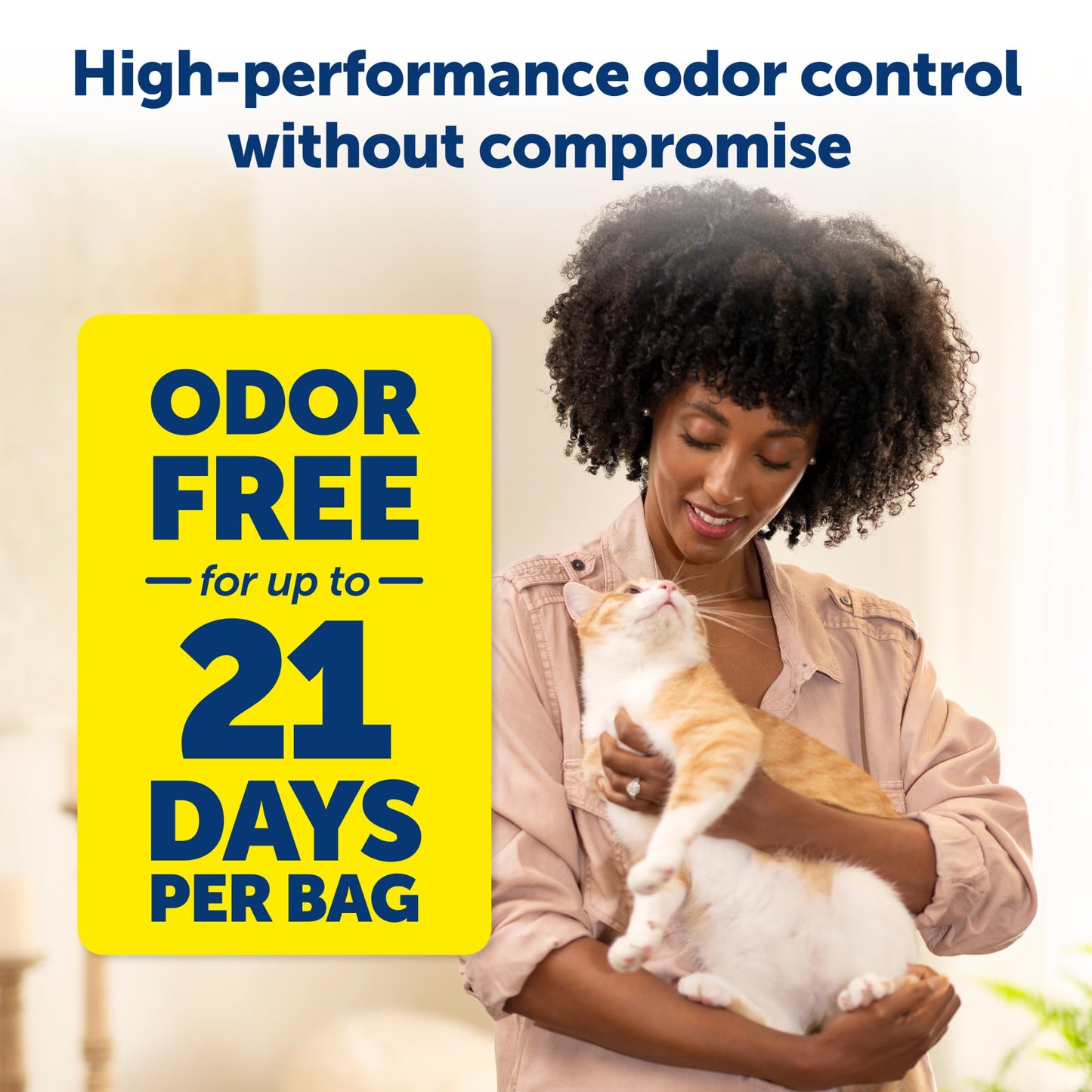 PetSafe ScoopFree Premium Crystal Cat Litter - Outperforms Clay Litter - Refill Packs - Reusable Tray Compatible - Fresh Scent - 4.3 lb Bags - 2 Pack