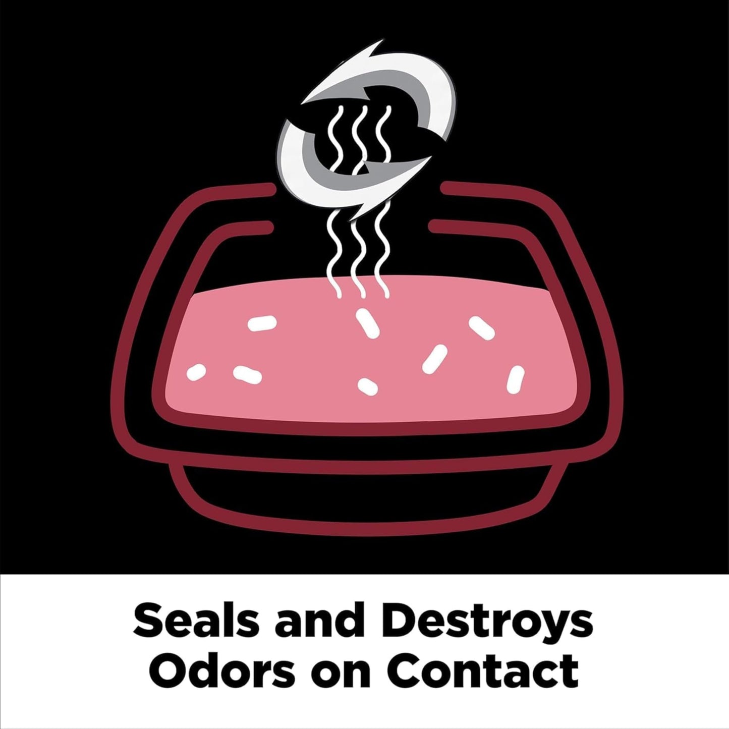 ARM & HAMMER Clump & Seal Platinum Cat Litter, Multi-Cat, 14-Day Odor Control, Rock-Hard Clumps, 37 lbs – Powerful Odor Eliminator with Baking Soda