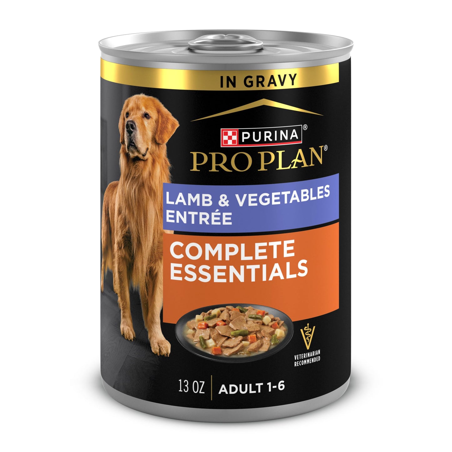 Purina Pro Plan Complete Essentials Shredded Blend Chicken and Rice Dog Food Dry Formula with Probiotics for Dogs - 35 lb. Bag