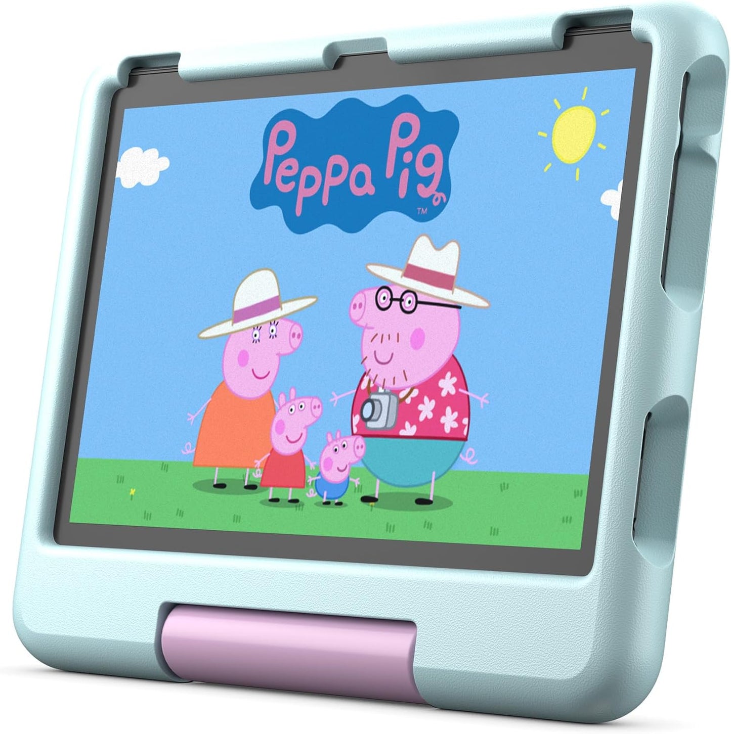 Amazon Fire HD 10 Kids tablet (newest model) ages 3-7 | Bright 10.1" HD screen with included ad-free and exclusive content, robust parental controls, 13-hr battery, 32 GB, Blue